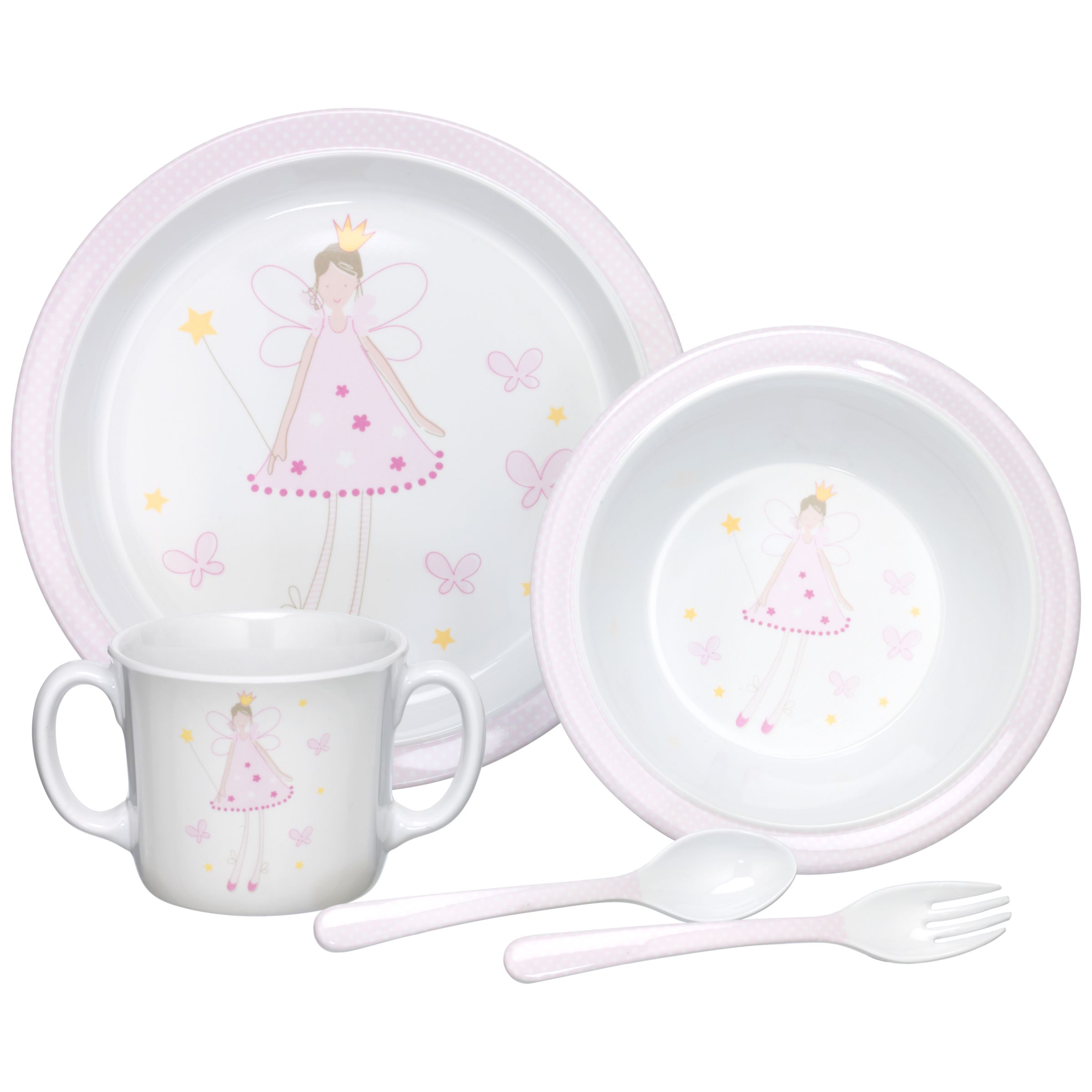 Fairy Melamine Dinner Set