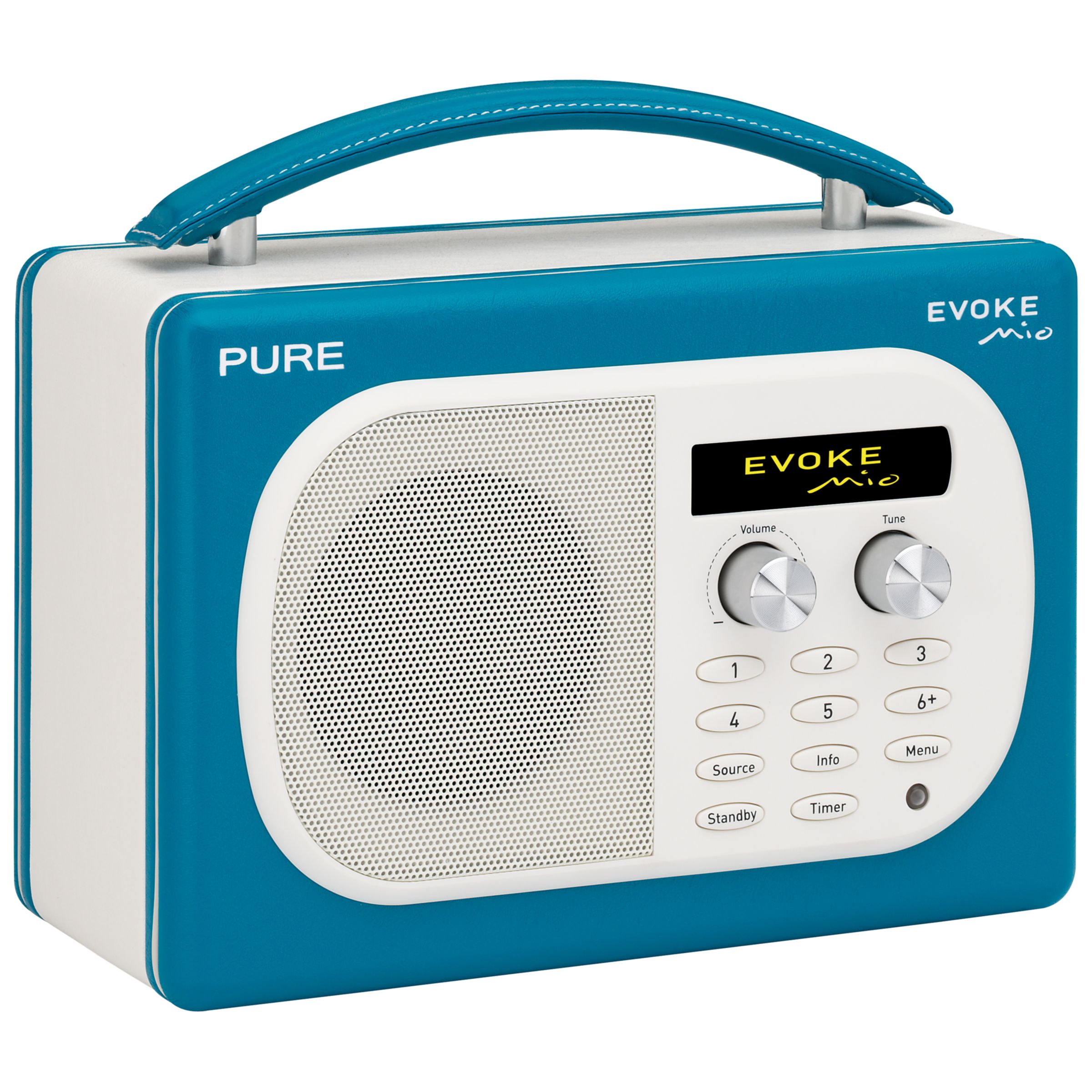 PURE Evoke Mio DAB Radio, Teal
