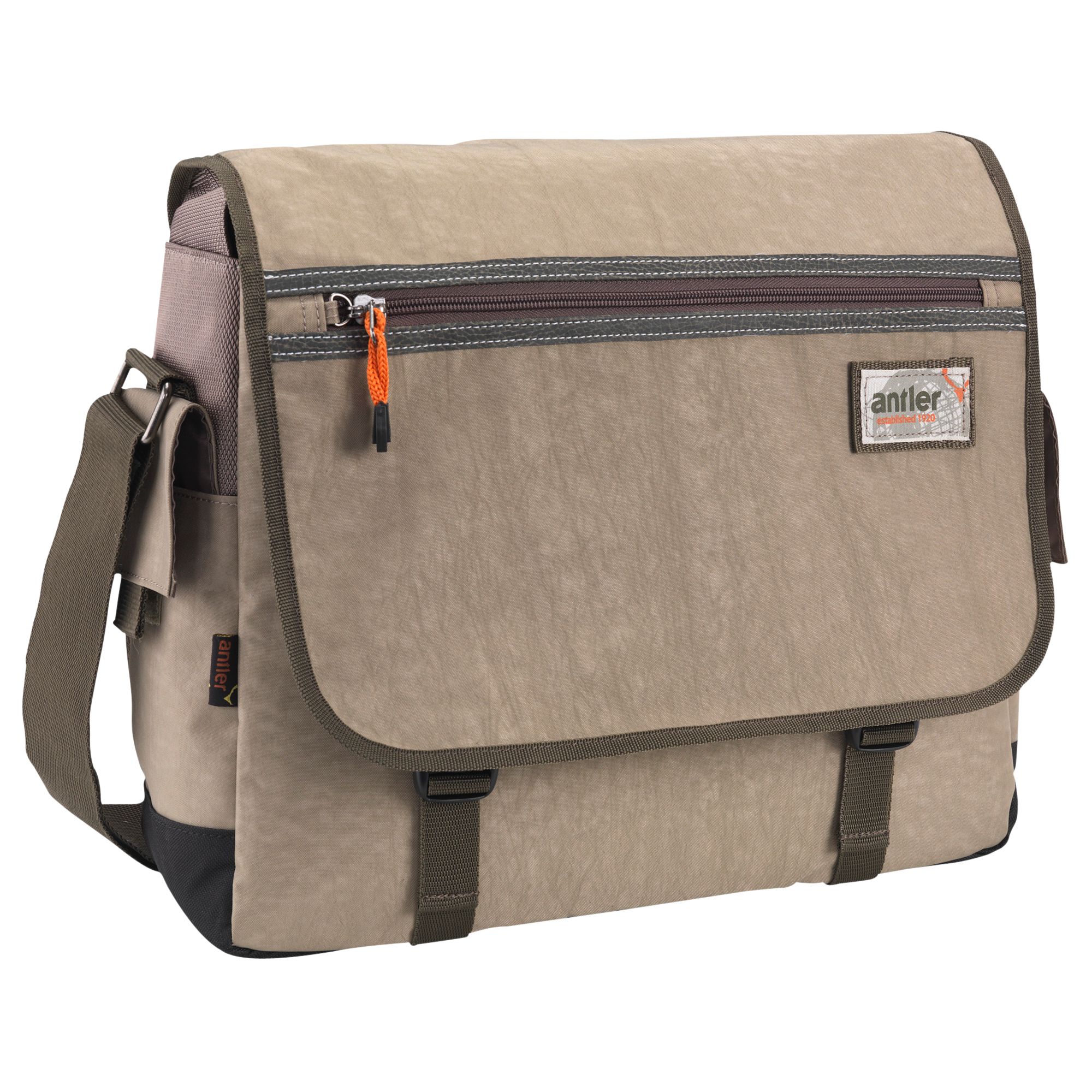 Antler Urbanite II Messenger Bag, Stone