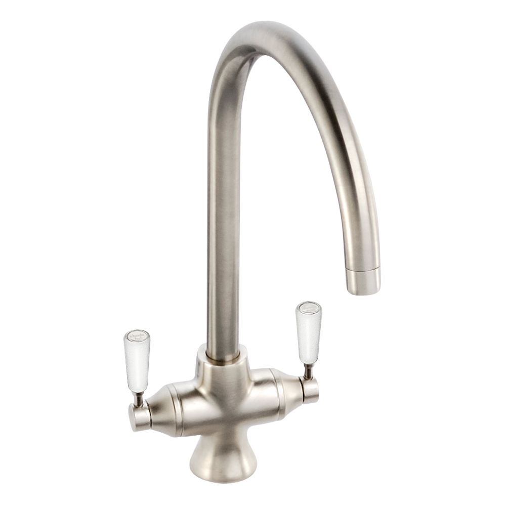 John Lewis Arc Tap, Brushed Steel at John Lewis