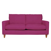 John Lewis Bailey Medium Sofa, Oban Hot Pink, width 175cm