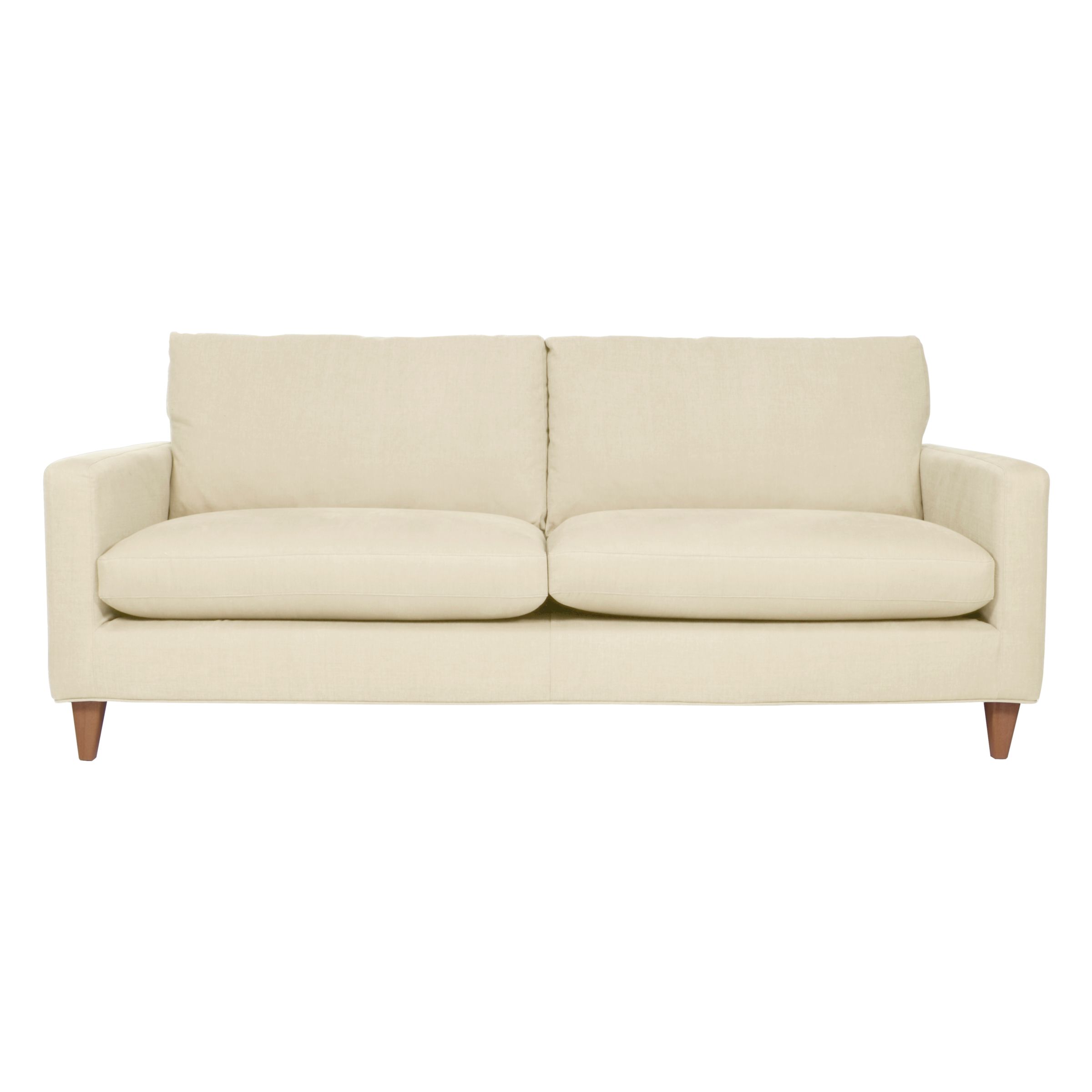 John Lewis Bailey Grand Sofa, Oban Natural, width 214cm