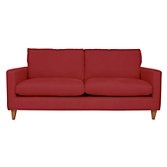 John Lewis Bailey Large Sofa, Oban Red, width 194cm
