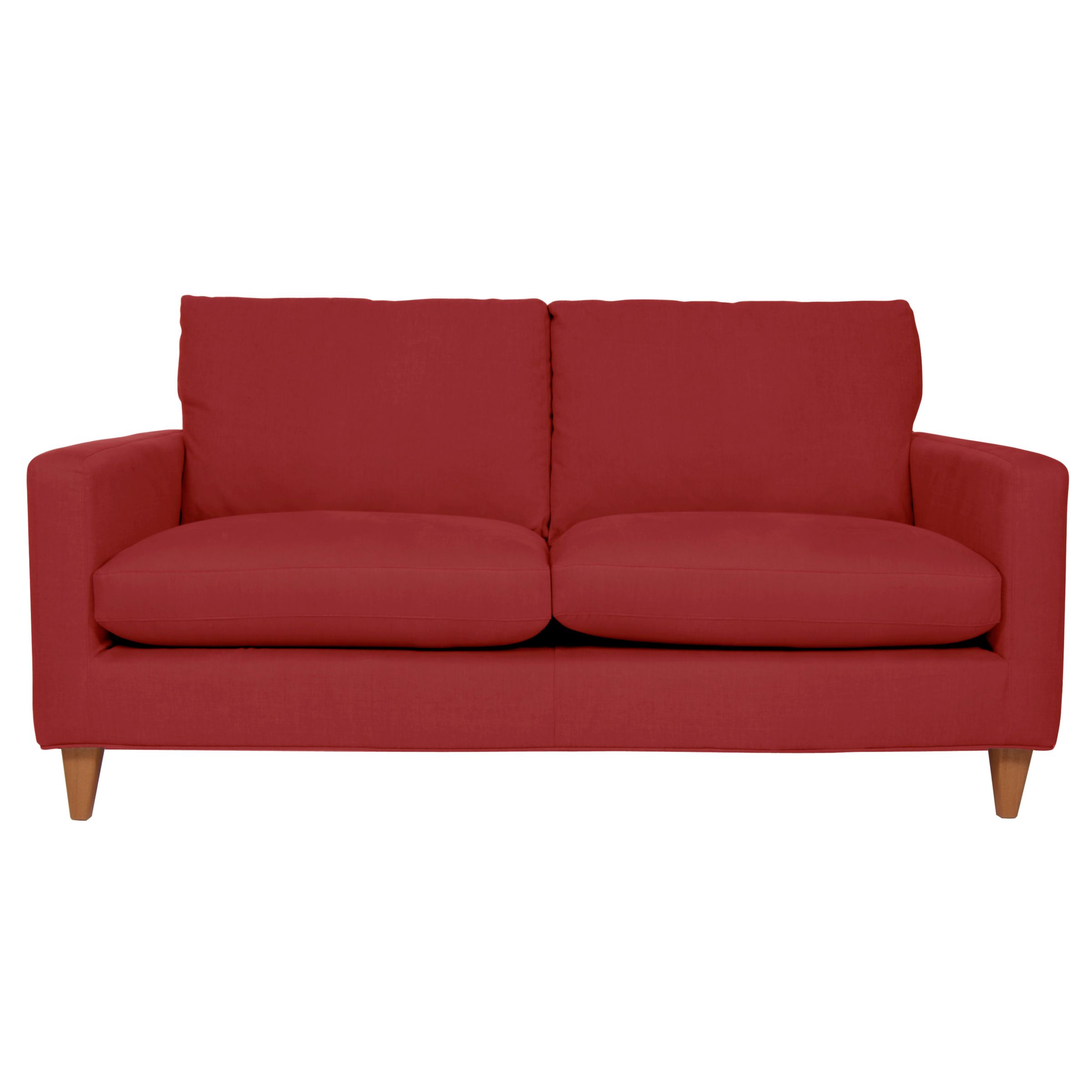 John Lewis Bailey Medium Sofa, Oban Red, width 175cm