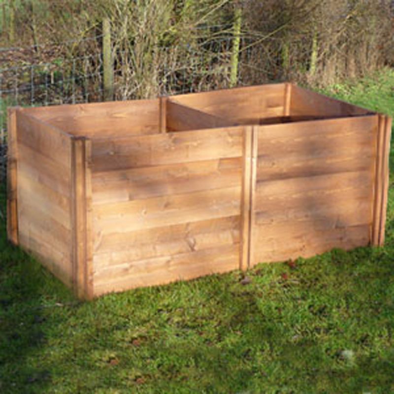 The Big Square Wooden Compost Bin Additional Module