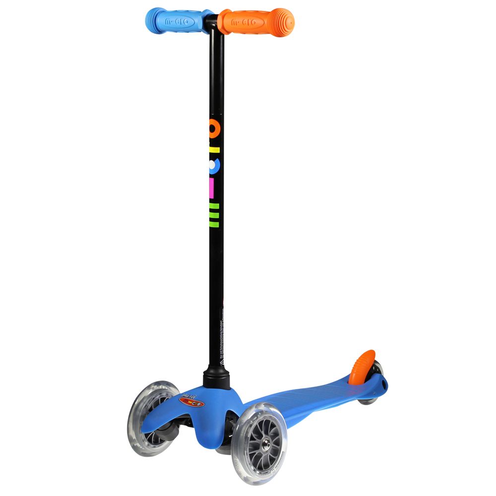 Micro Scooter Mini Micro T-Bar Scooter, Neon Blue