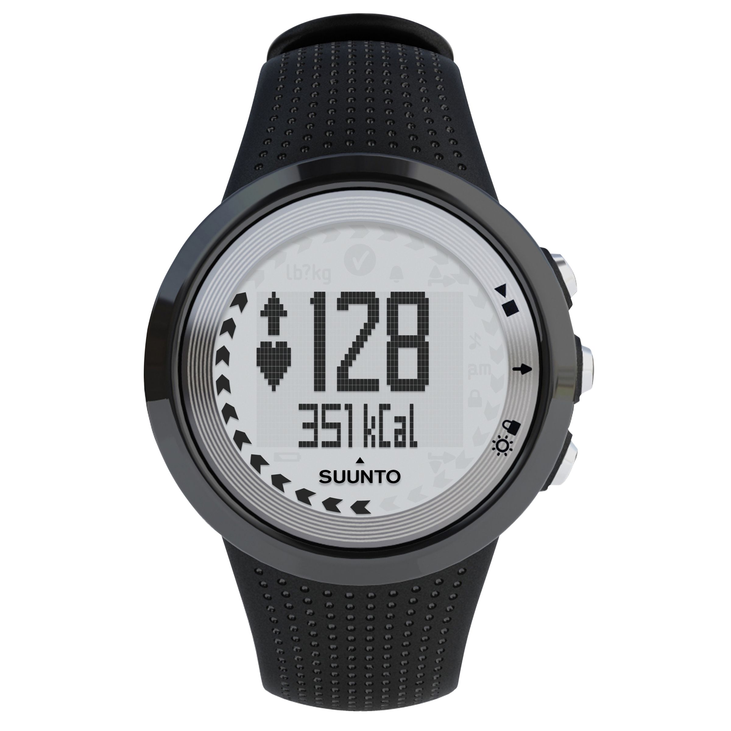 Suunto M4 Heart Rate Monitor, Black/Silver