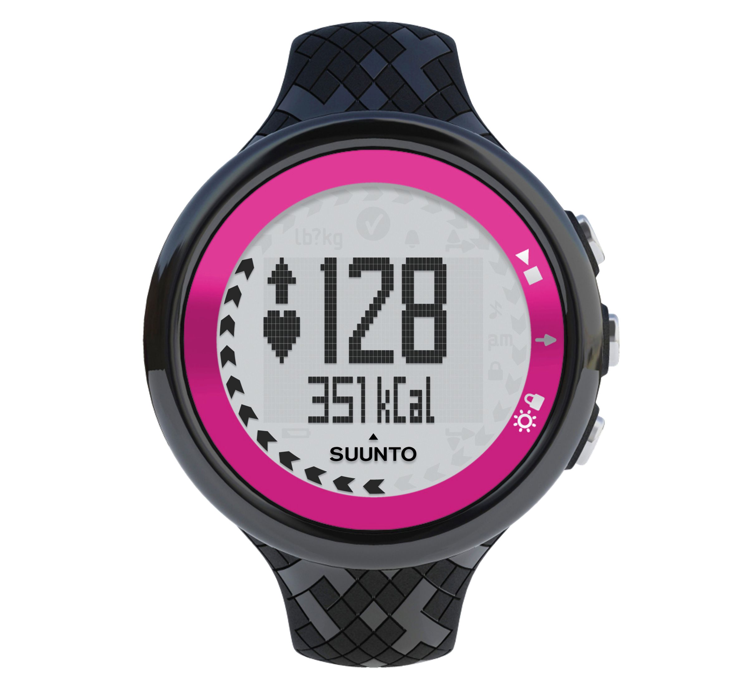 M4 Heart Rate Monitor, Black/Pink