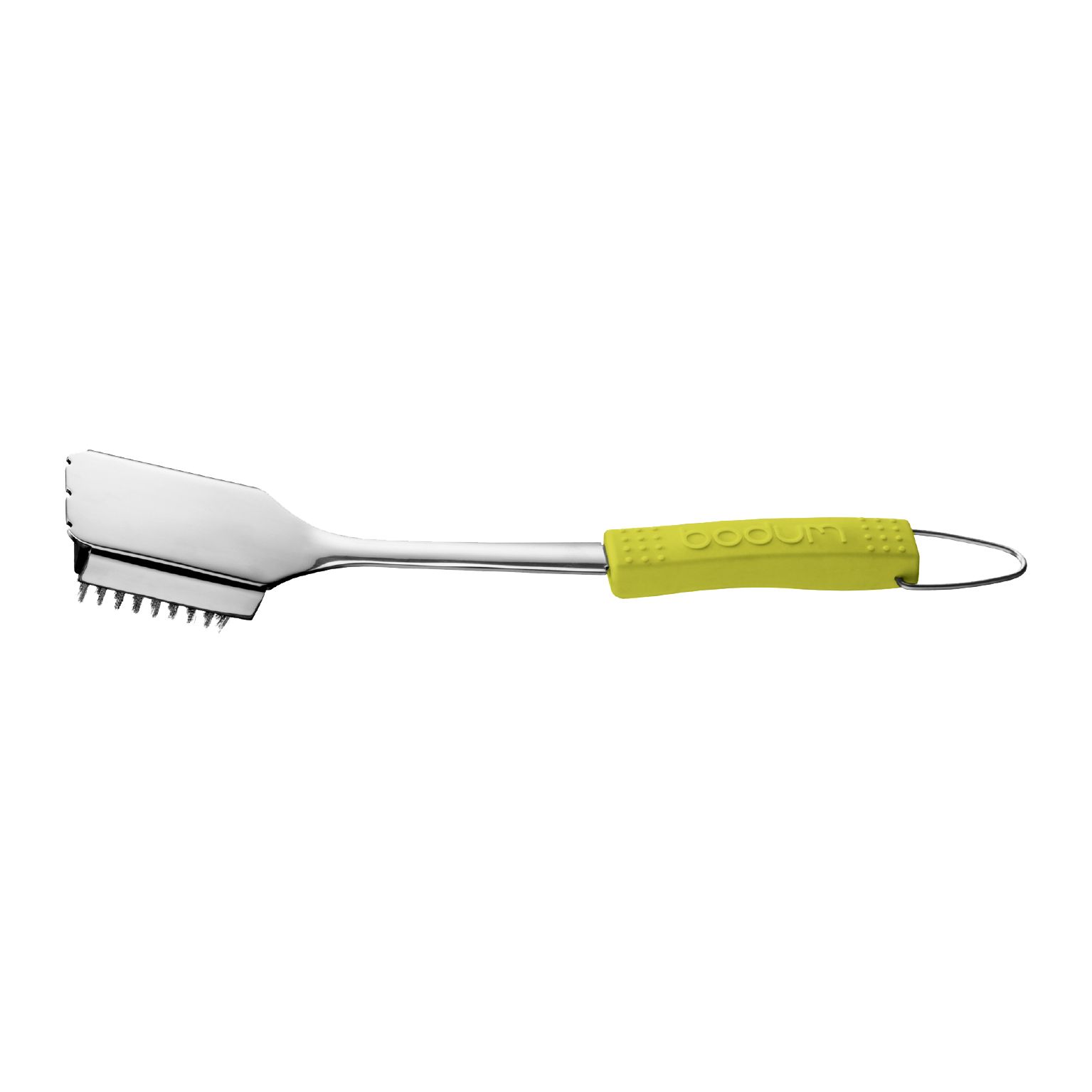 Bodum Fyrkat Barbecue Metal Cleaning Brush, Lime Green