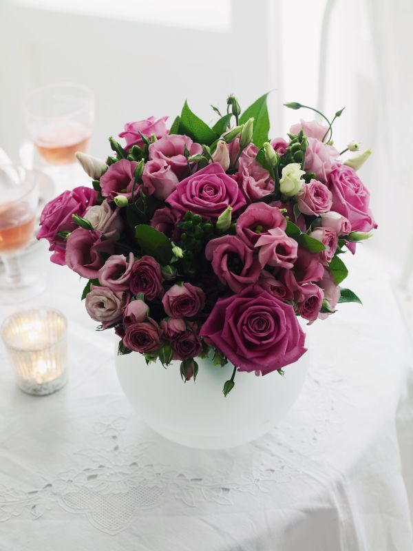 Coral Anniversary Wedding Presents - Flowers