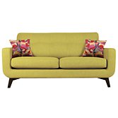 John Lewis Barbican Medium Sofa, Cossette Green / Dark Leg, width 176cm