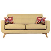 John Lewis Barbican Medium Sofa, Cossette Marble / Light Leg, width 176cm
