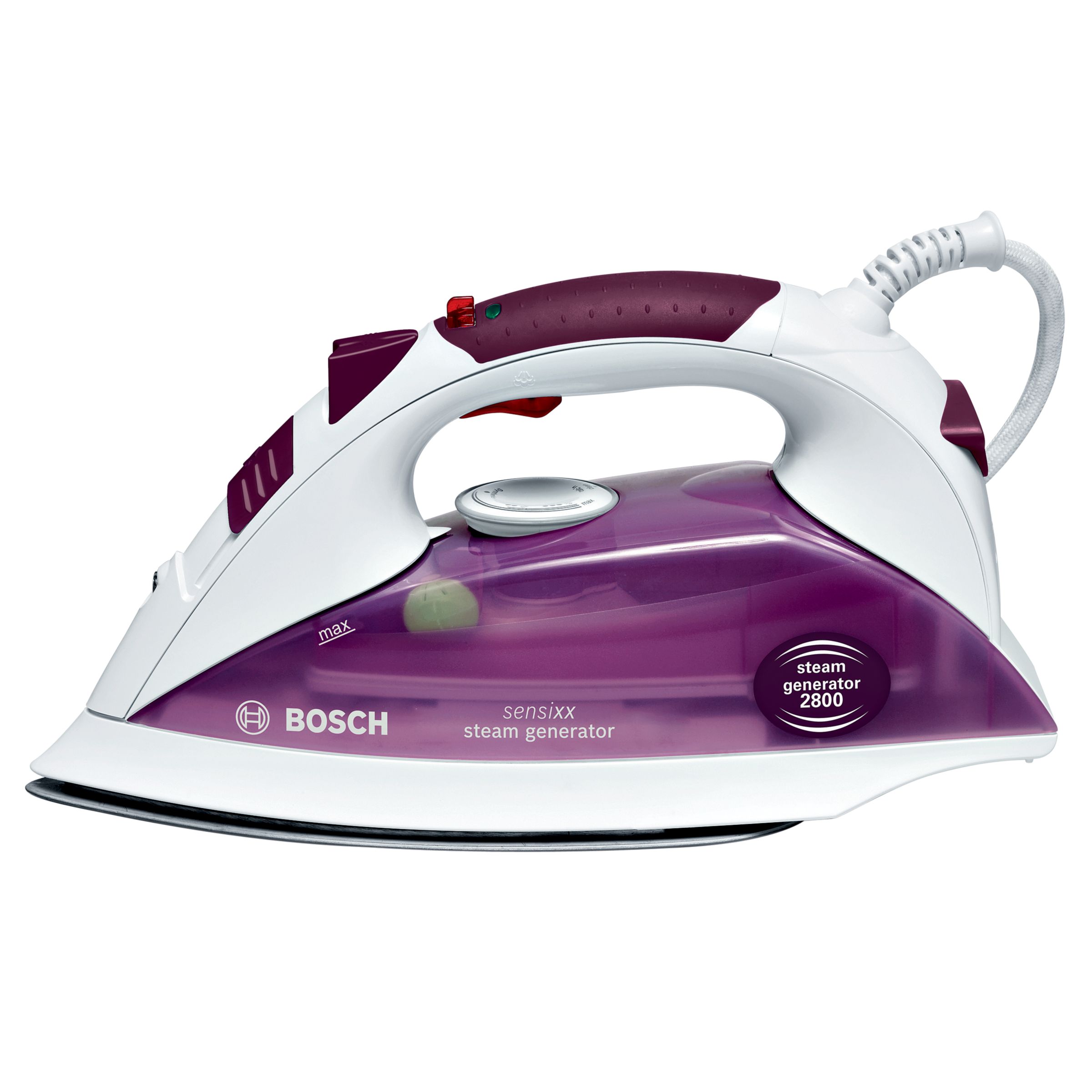 Bosch TDS1135GB Compact Steam Generator Iron, Purple