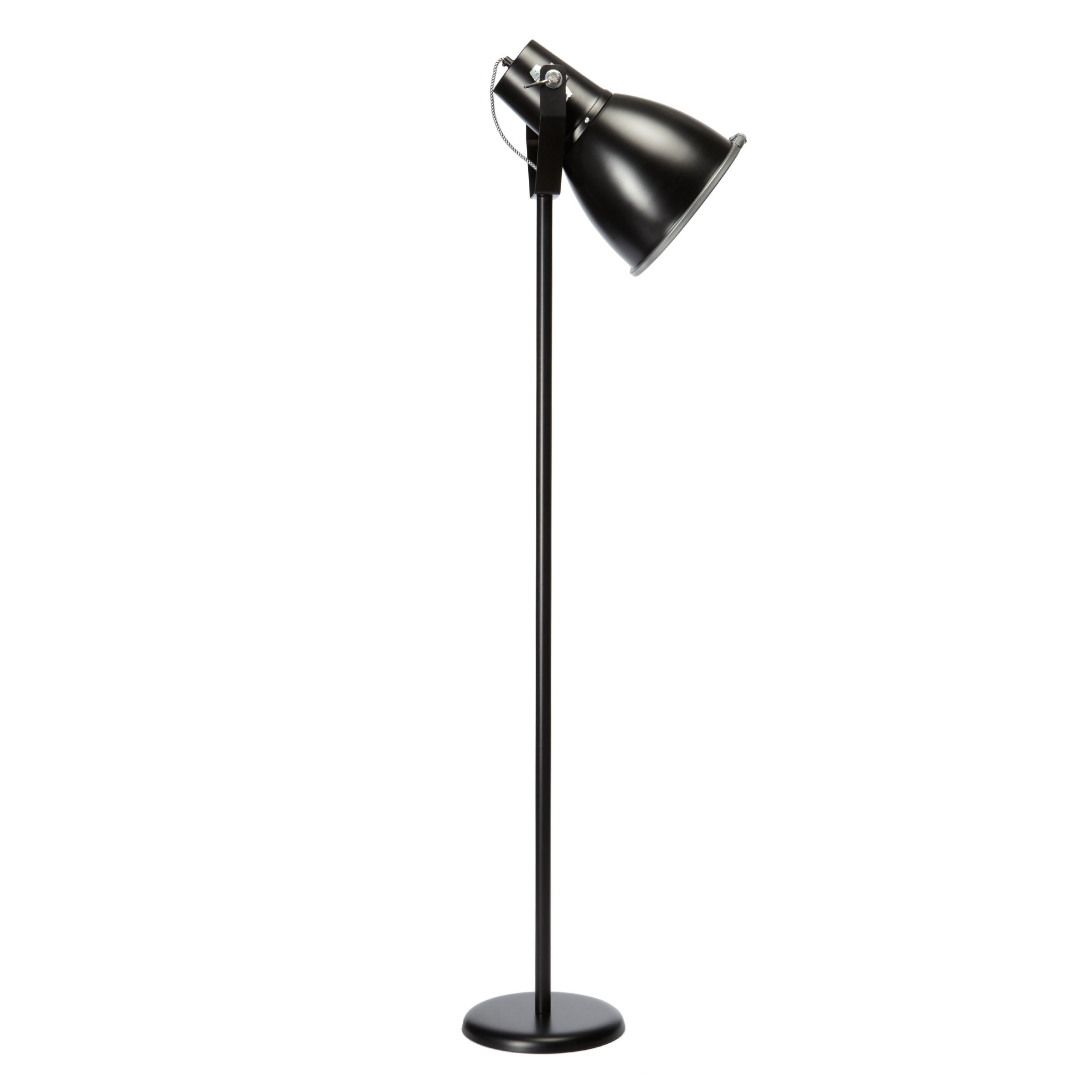 Stirrup Floor Lamp, Black