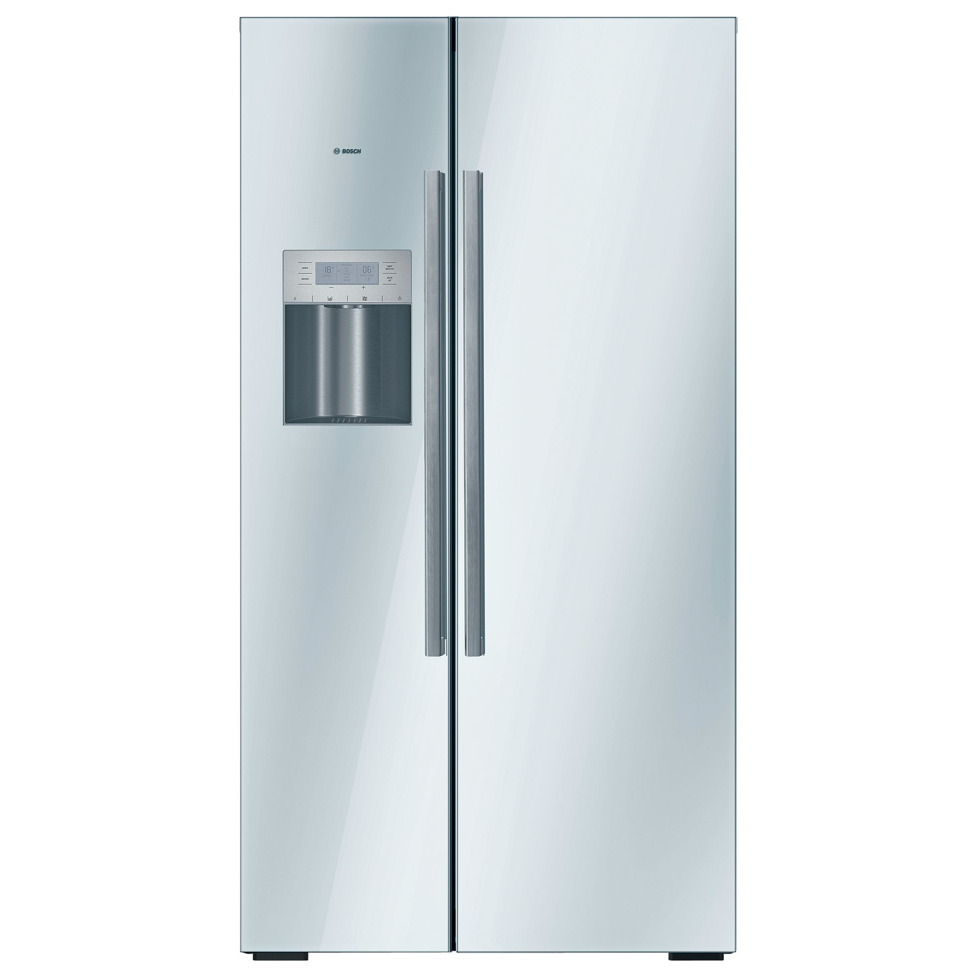 Bosch KAD62S21GB American Style Fridge Freezer, White at JohnLewis