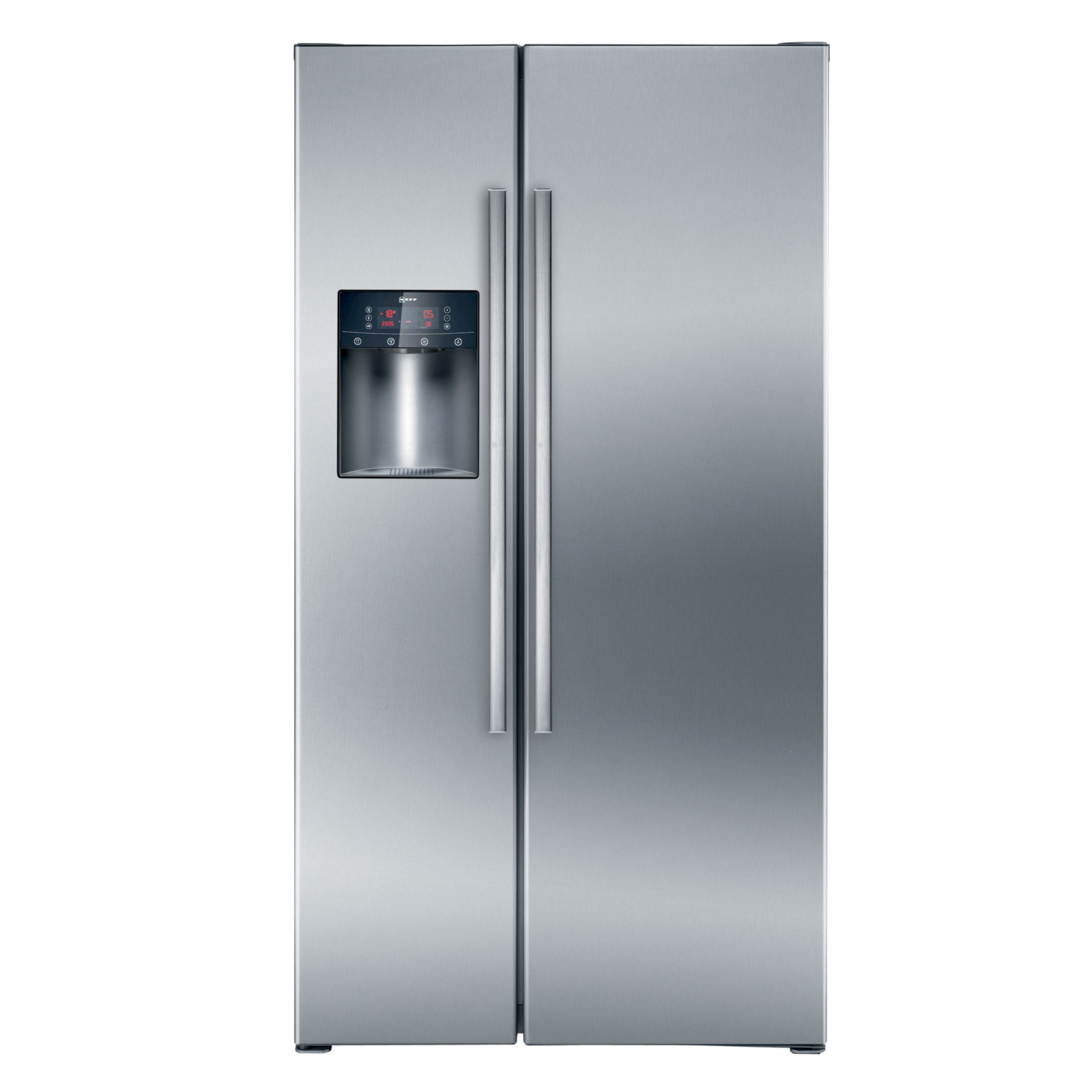 Neff K5930D1GB American Style Fridge Freezer, Stainless Steel at John Lewis