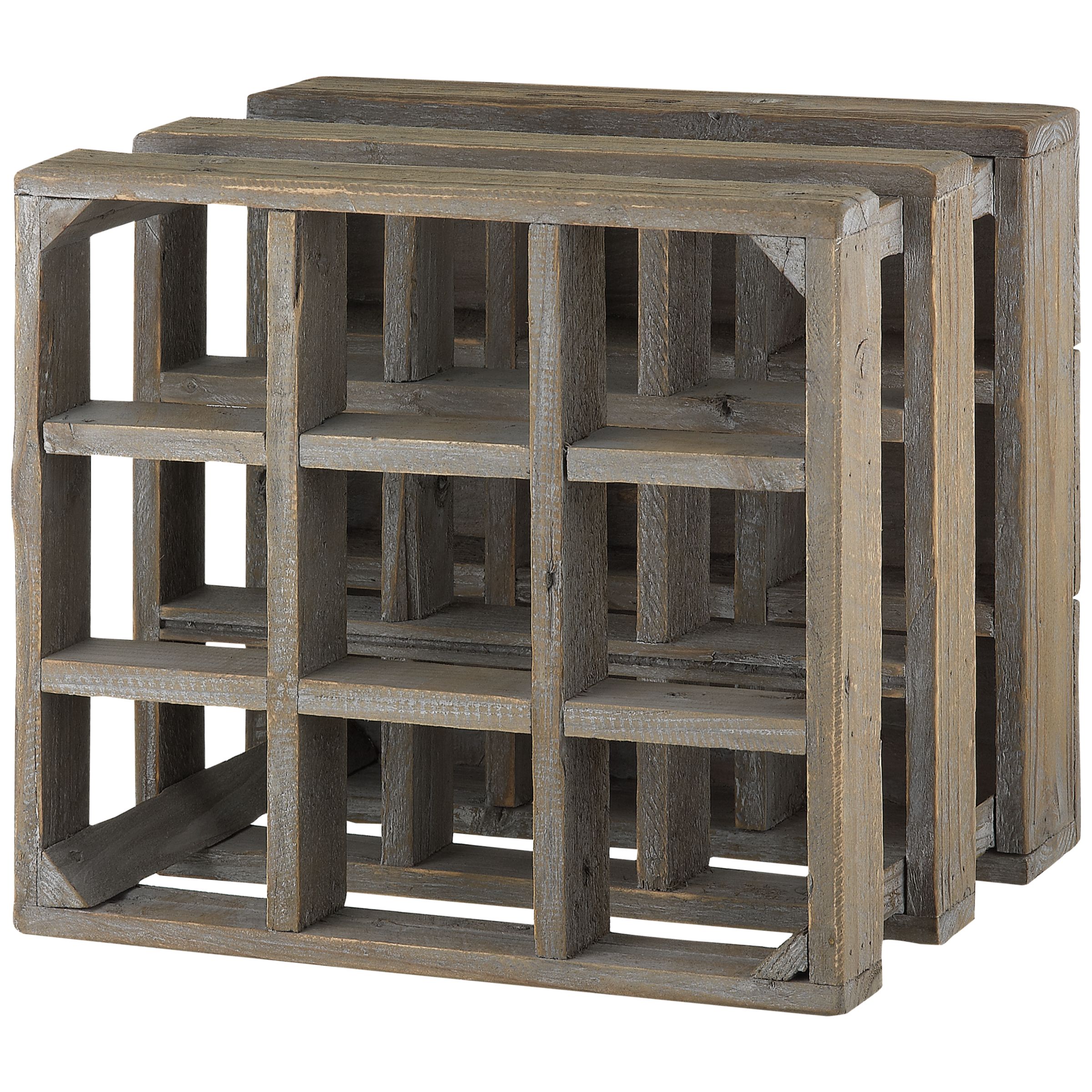 John Lewis Crate Wine Rack