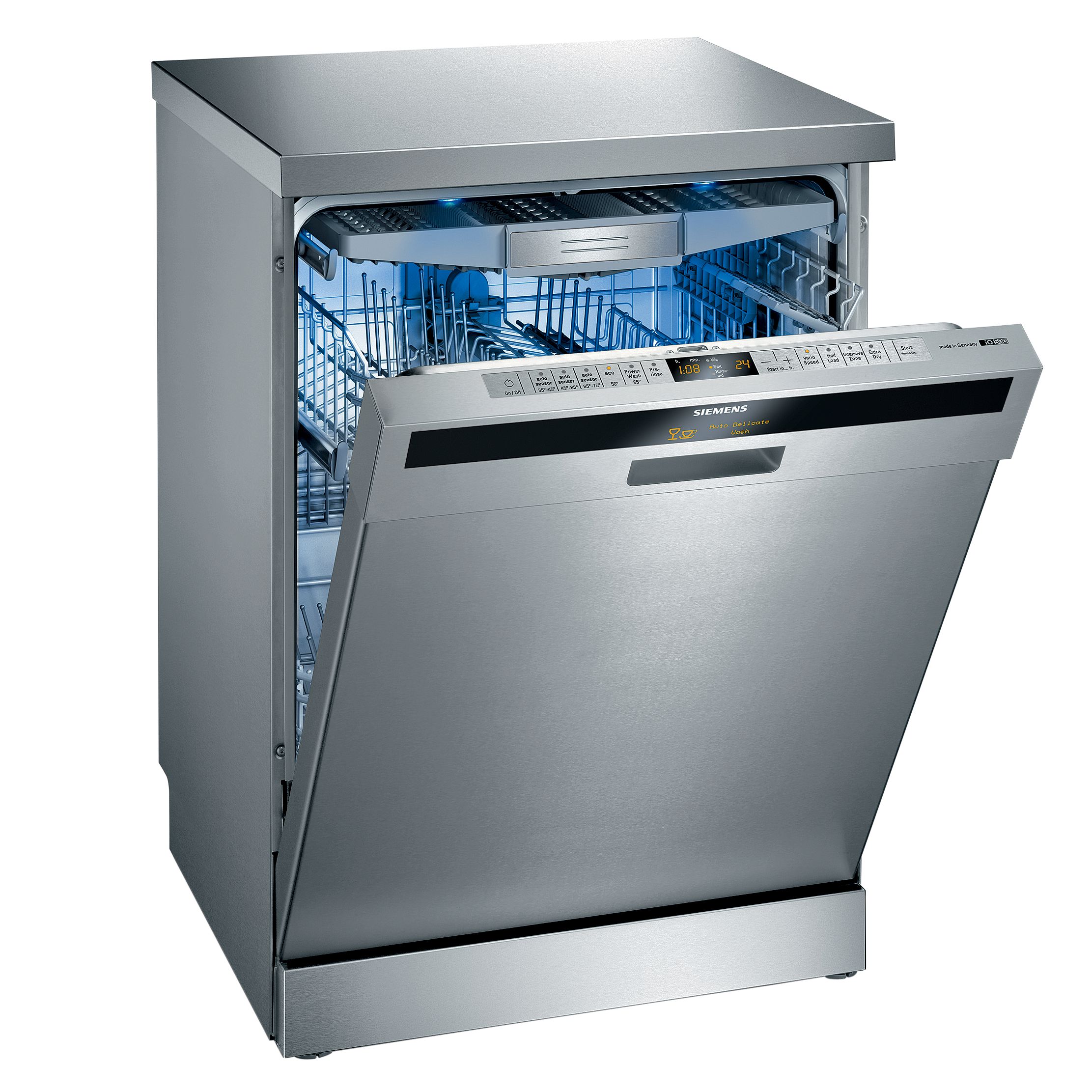 Siemens SN26T596GB Dishwasher, Stainless Steel
