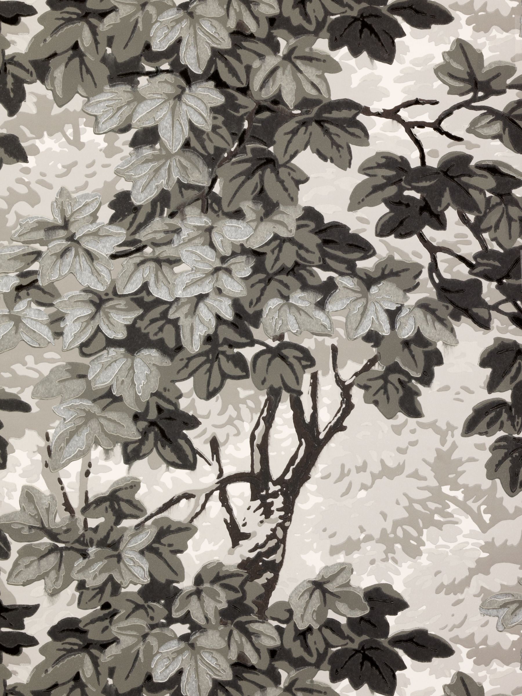 Printed Wallpaper on Buy Zoffany Richmond Park Wallpaper  Charcoal  310059 Online At