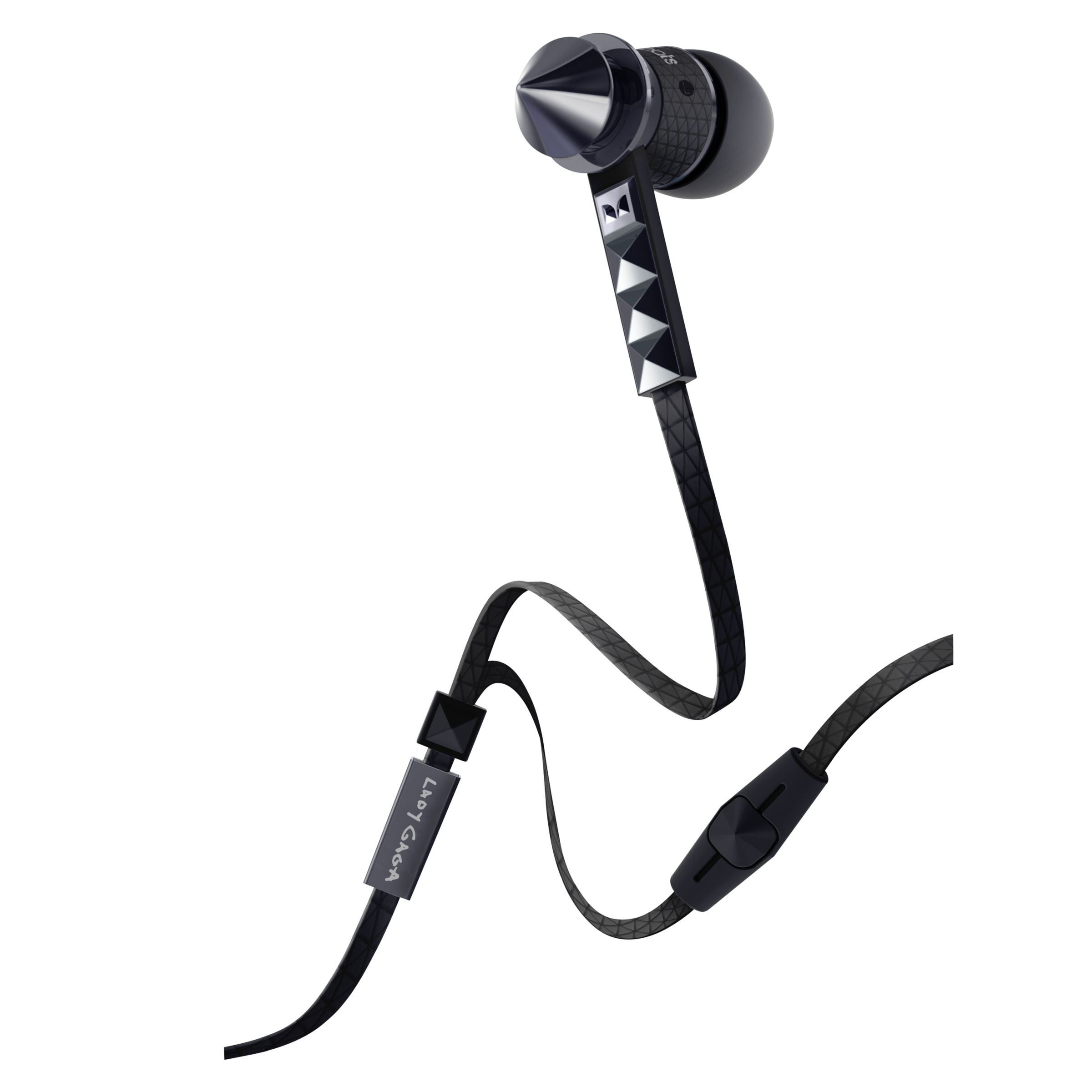 Monster Heartbeats v2 by Lady Gaga In-ear Headphones with ControlTalk&trade;, Black