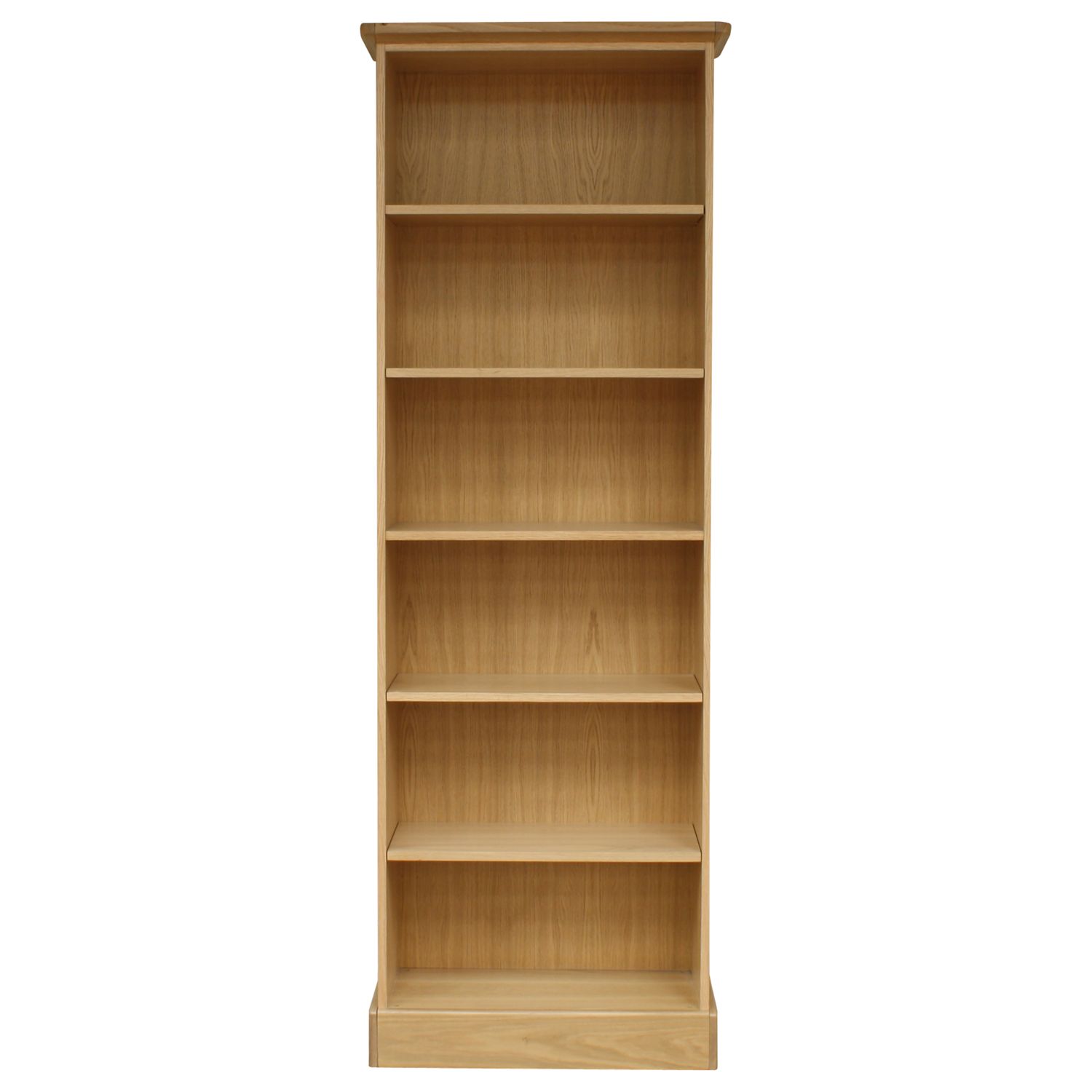 Pembroke Wide Bookcase, Light Oak