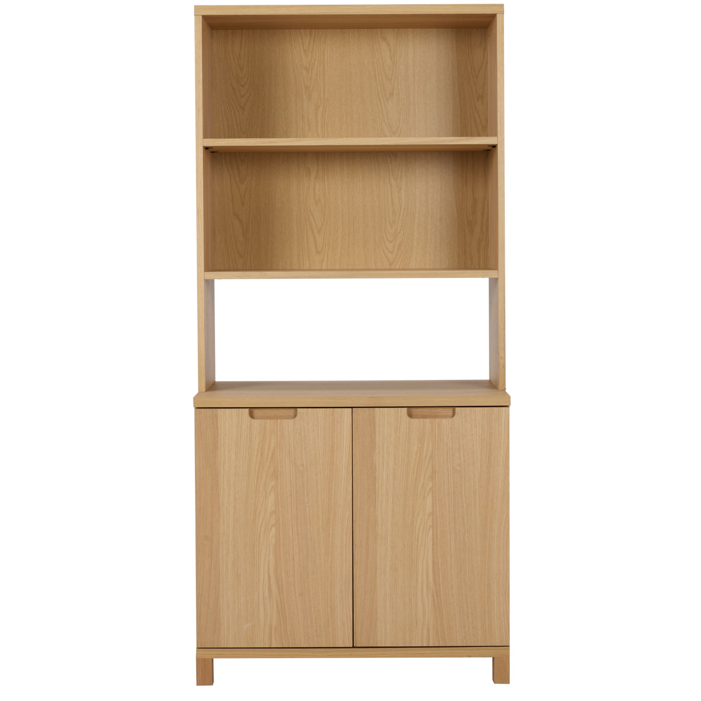 Abacus Bookcase and Cupboard, Oak