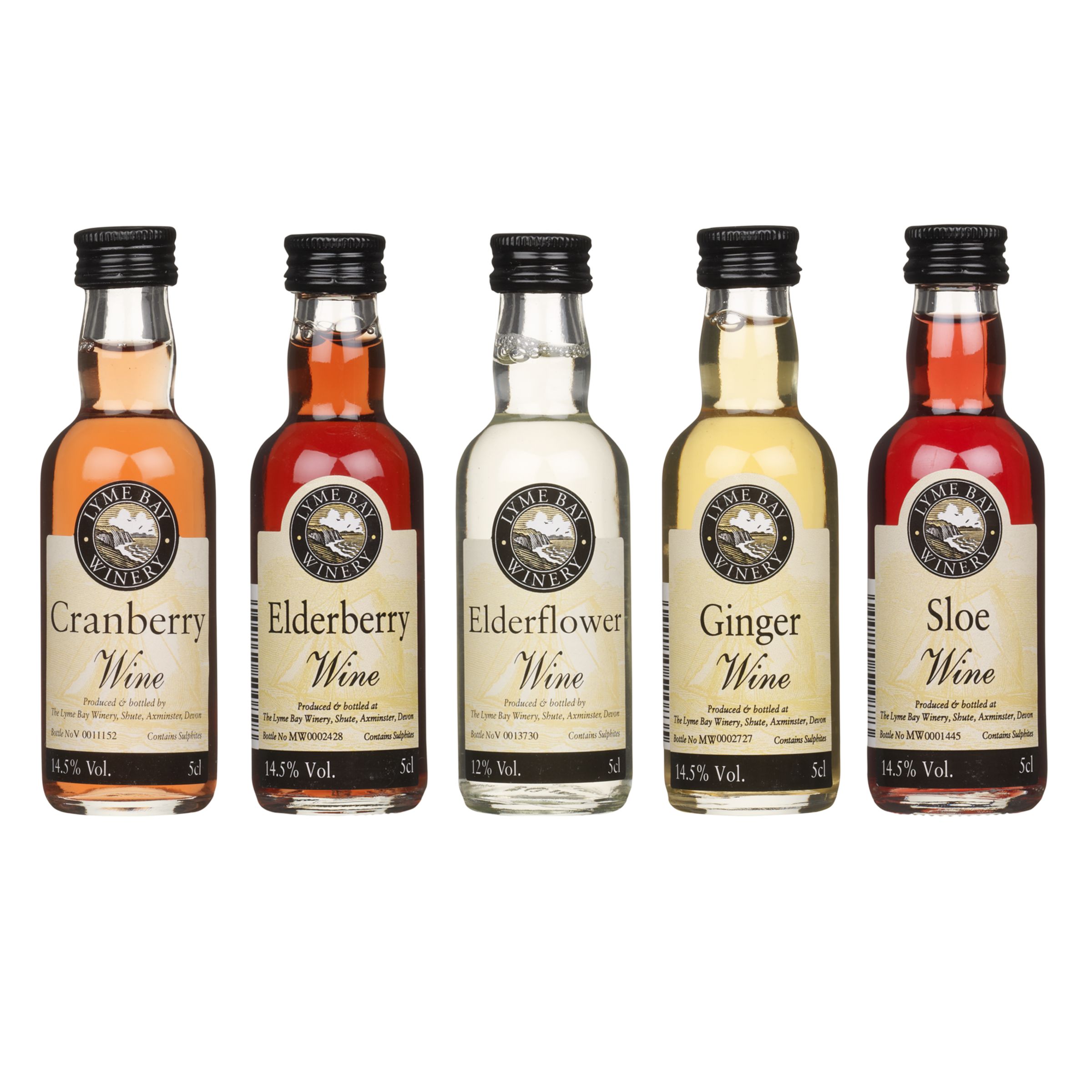Lyme Bay Mini Wines Set of 5 25cl