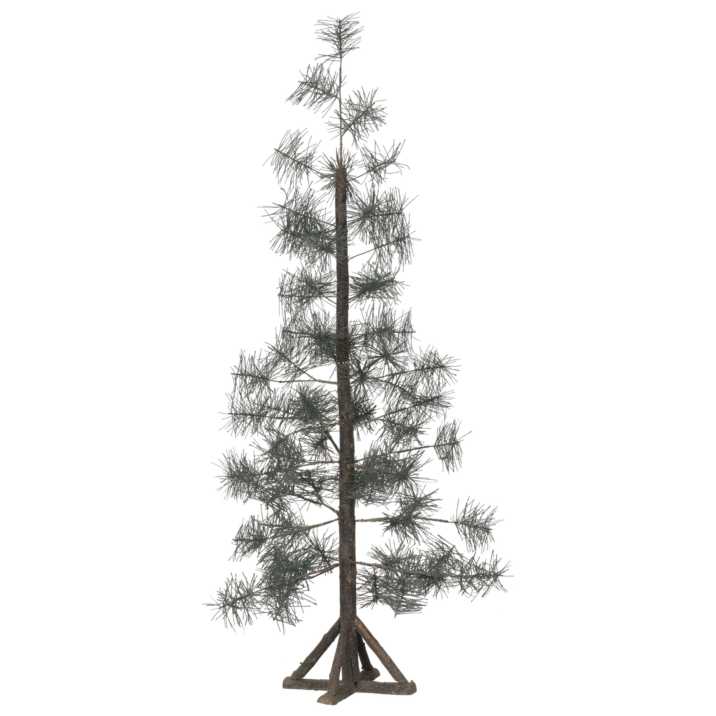 John Lewis Glitter Christmas Tree, 5ft