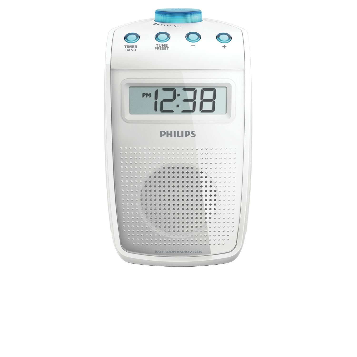 Philips AE2330/00 FM/AM Shower Radio, White