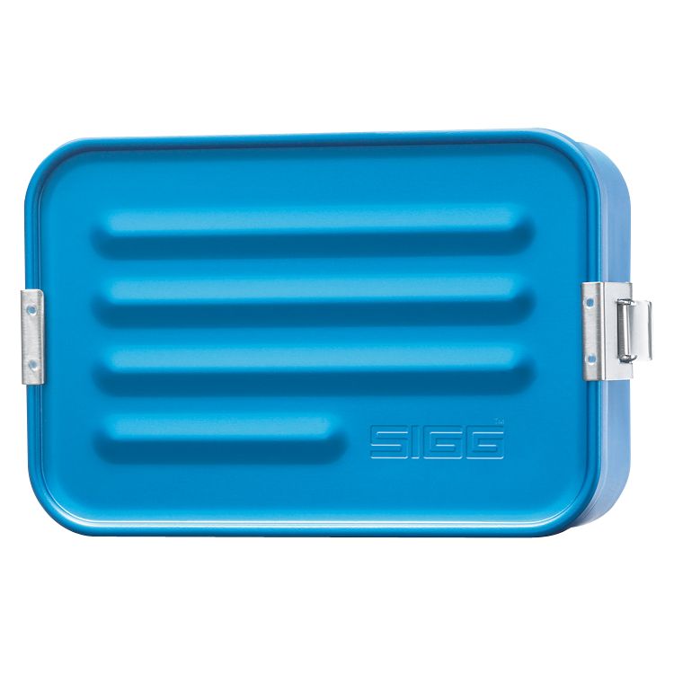 Sigg Aluminium Lunch Box, Small, Blue