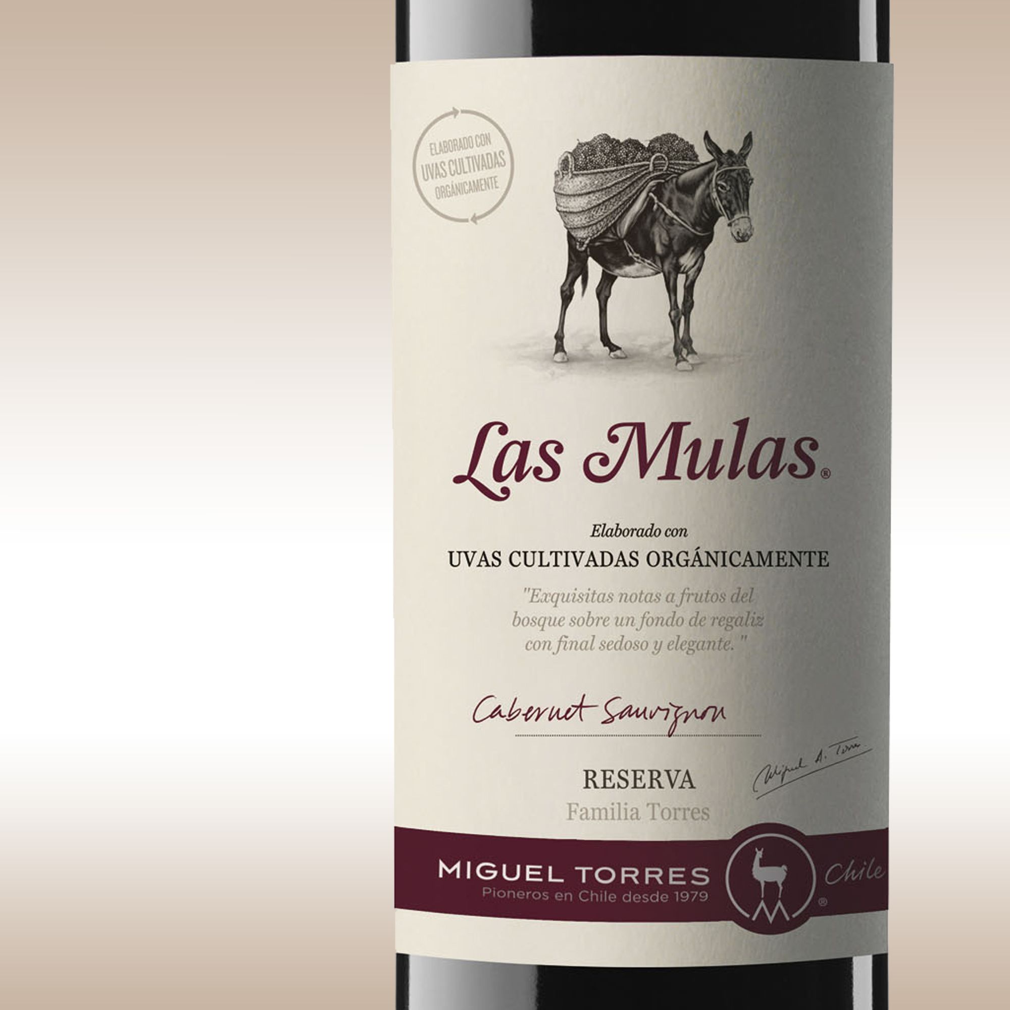 Torres Las Mulas Organic Cabernet Sauvignon 2009 Central Valley, Chile