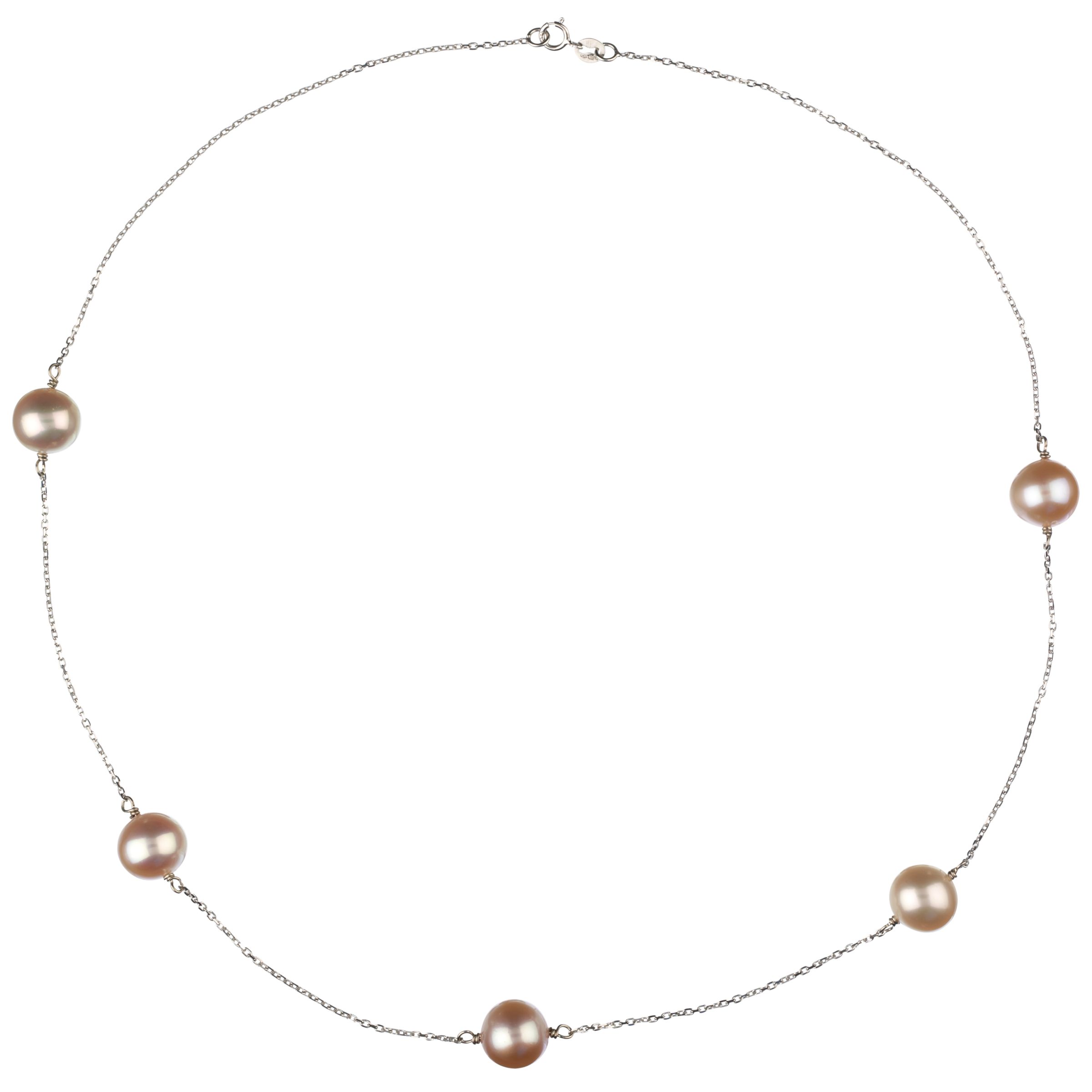 Elizabeth Freshwater Pearl Necklace, Pink