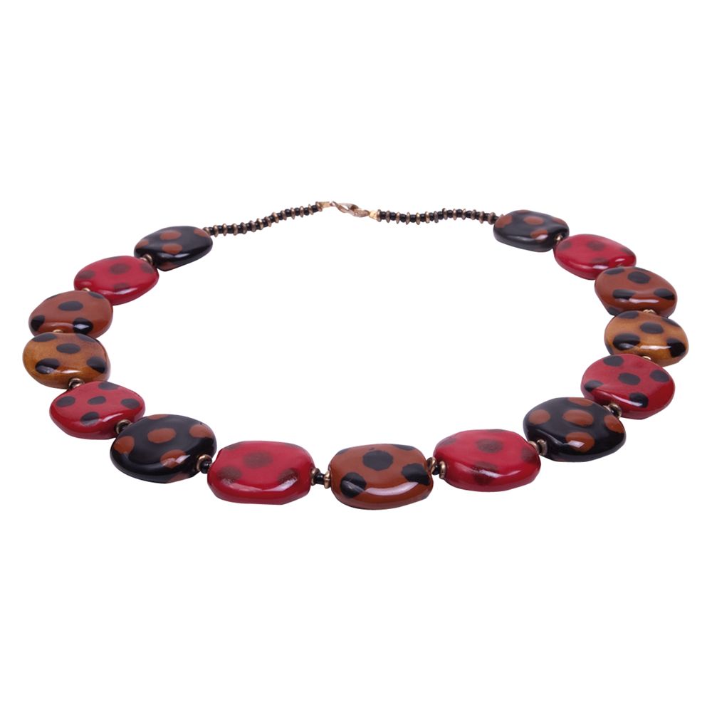 Kazuri Pebbles Gabra Necklace
