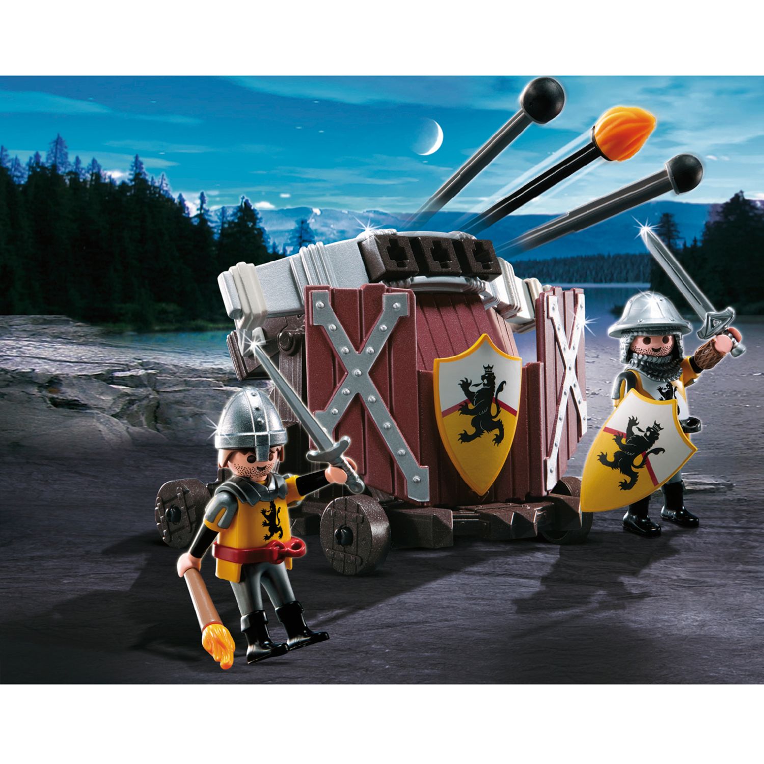 Playmobil Knights: Lion Knights Triple Ballista