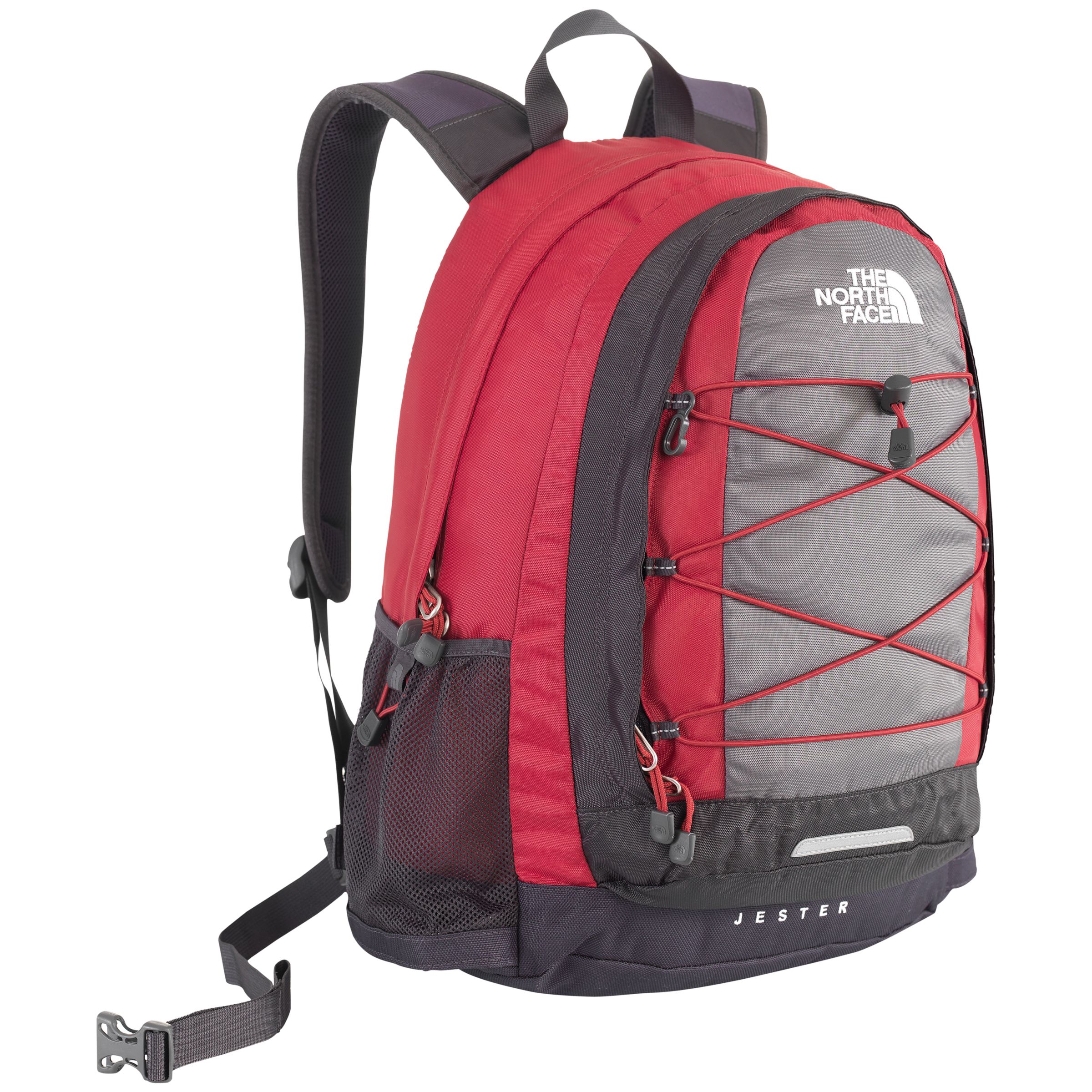 The North Face Jester Backpack, Red/Asphalt Grey