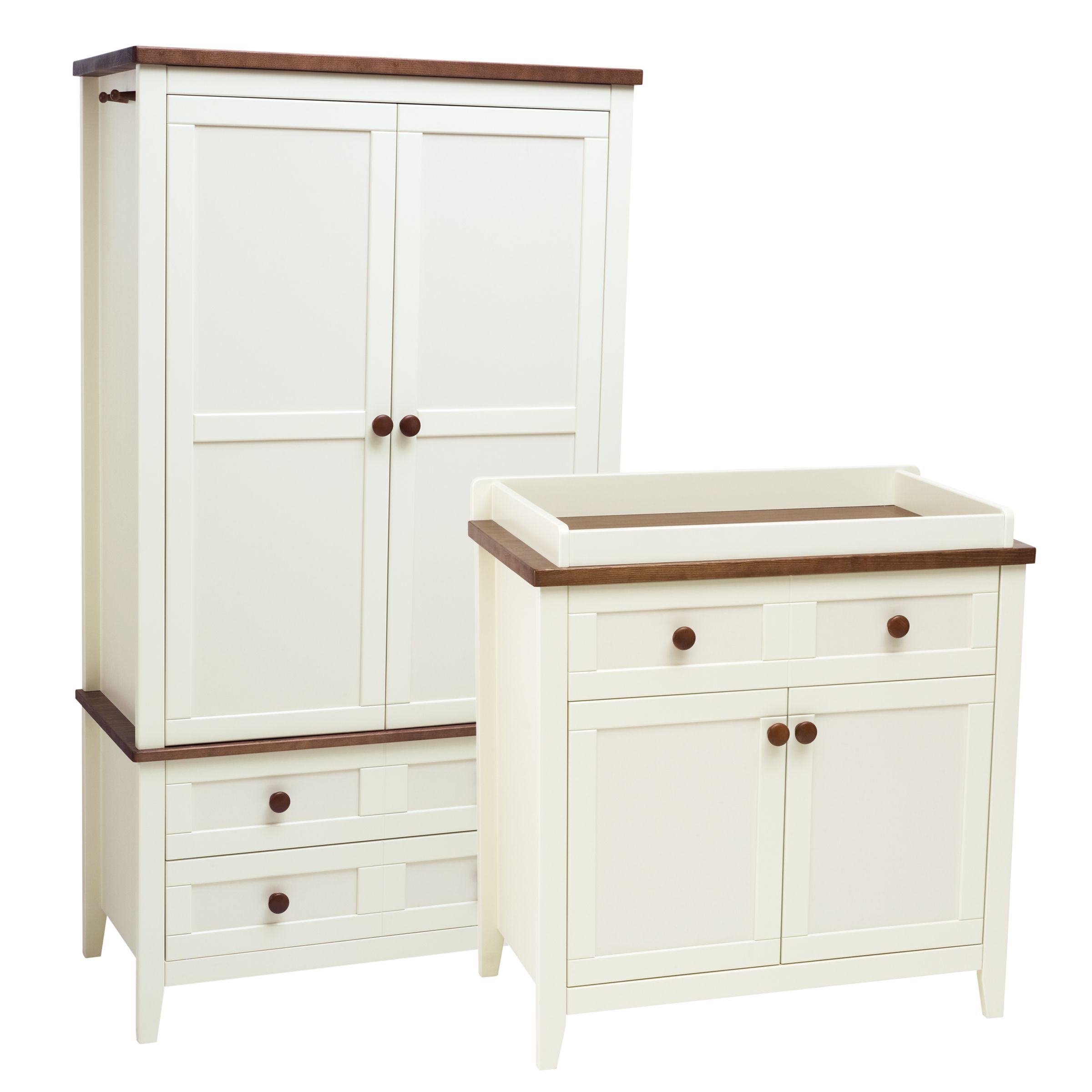 Silver Cross Porterhouse Wardrobe and Dresser Set