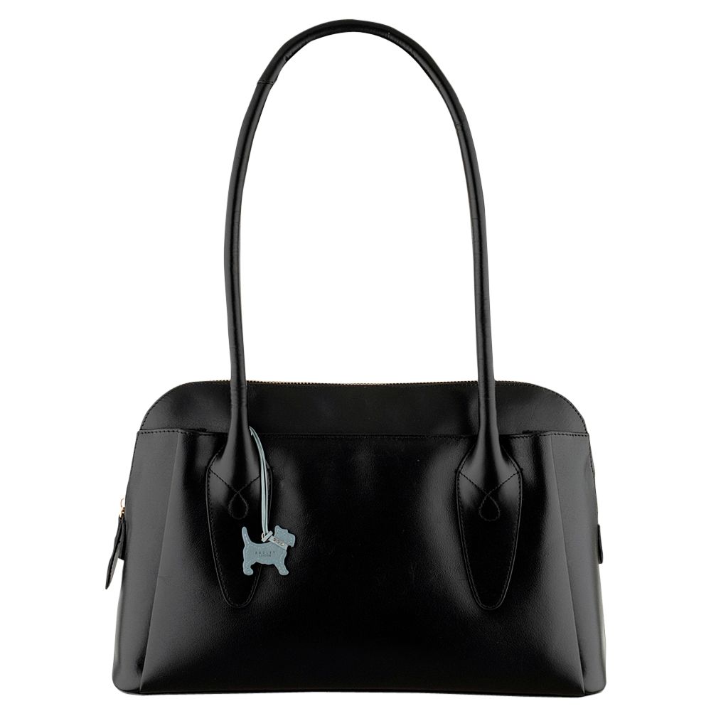 Radley Aldgate Large Zip Top Tote Handbag Black
