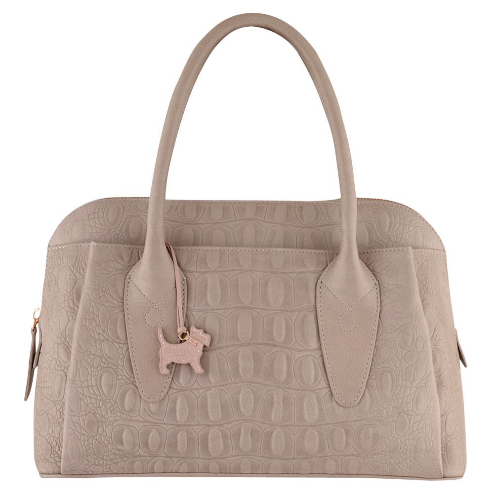 Radley Aldgate Medium Zip Top Croc Grab Handbag Marsupial
