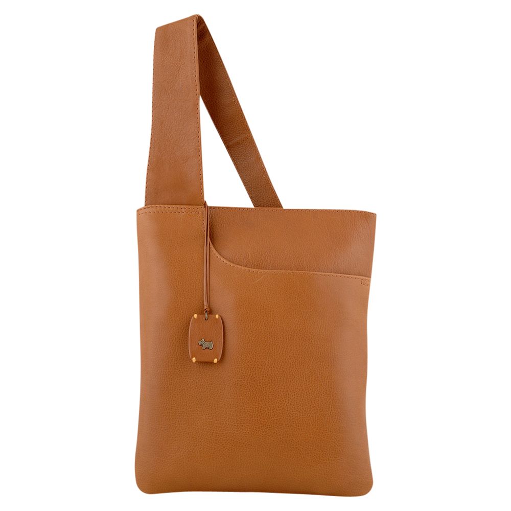 Radley Pocket Medium Across Body Handbag, Tan