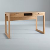 John Lewis Logan Desk, Oak, width 130cm