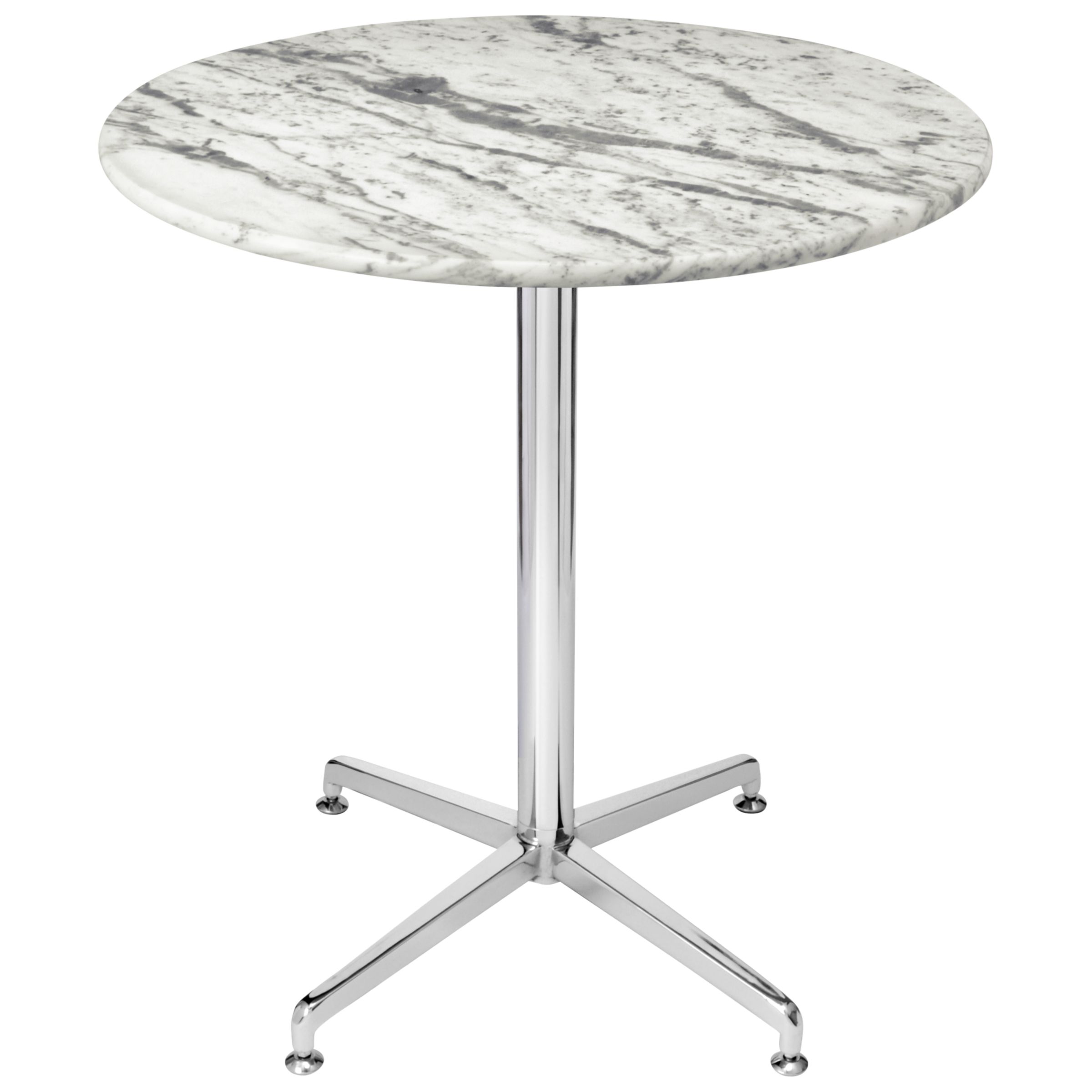 Brigitte Marble Dining Tables, Carrara