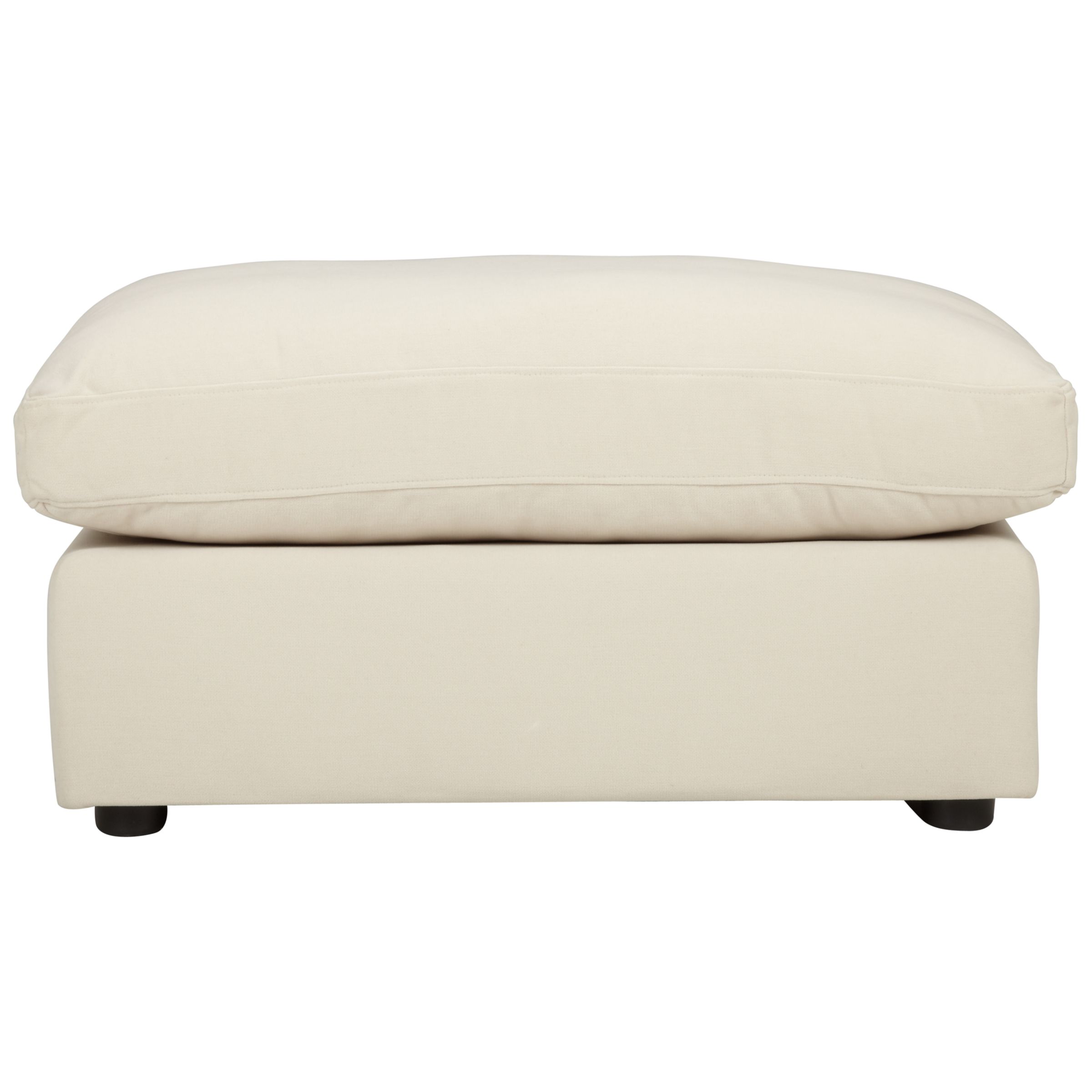 John Lewis Valencia Footstool, Chalk at JohnLewis