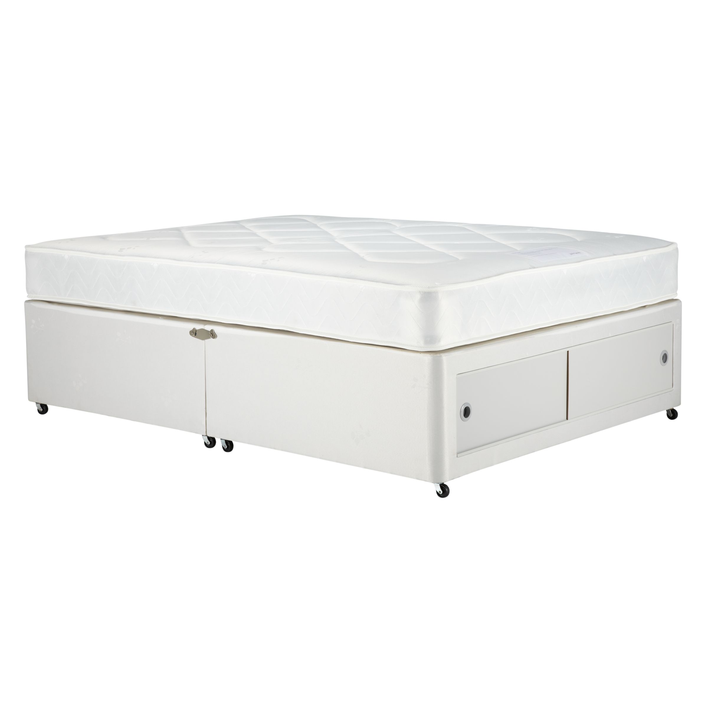 John Lewis Value Slide Store Divan Set, Double