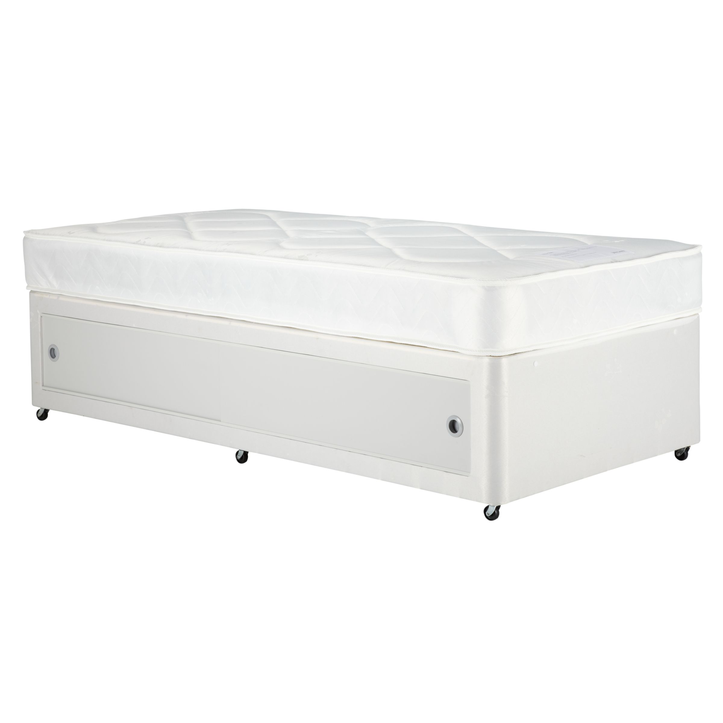 John Lewis Value Slide Store Divan Set, Single