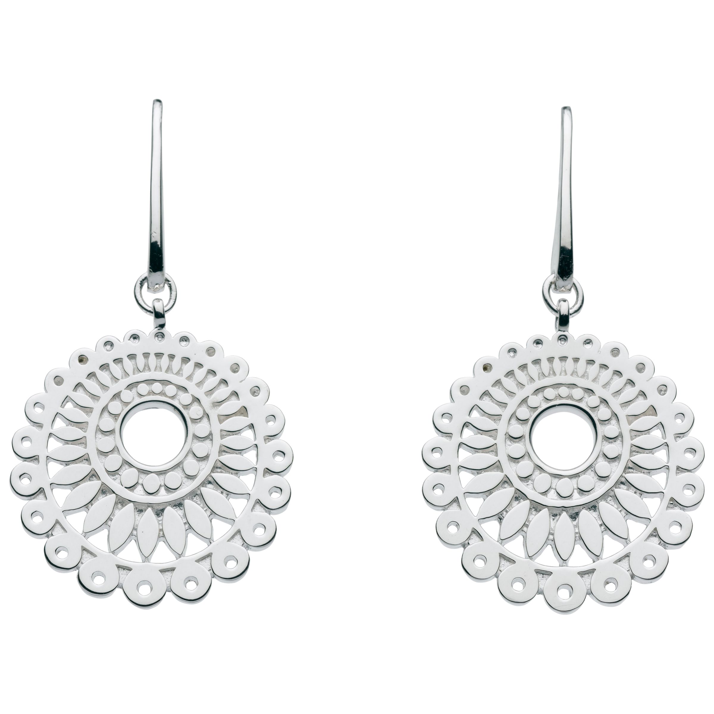 Sterling Silver Chantilly Drop Earrings