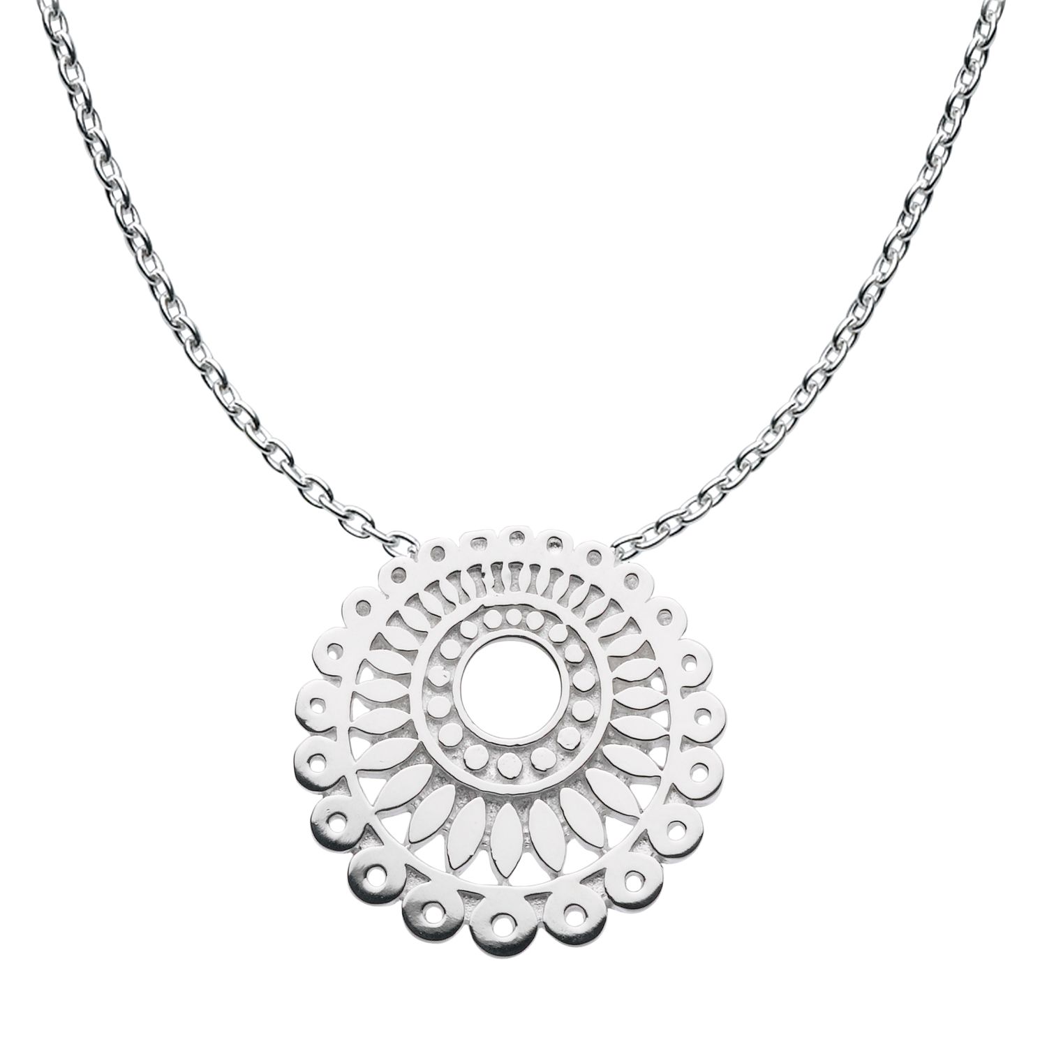 Sterling Silver Chantilly Necklace