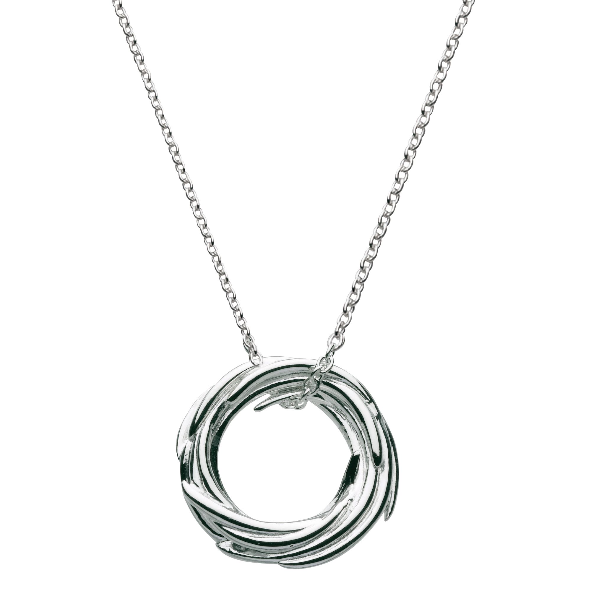 Sterling Silver Nest Necklace