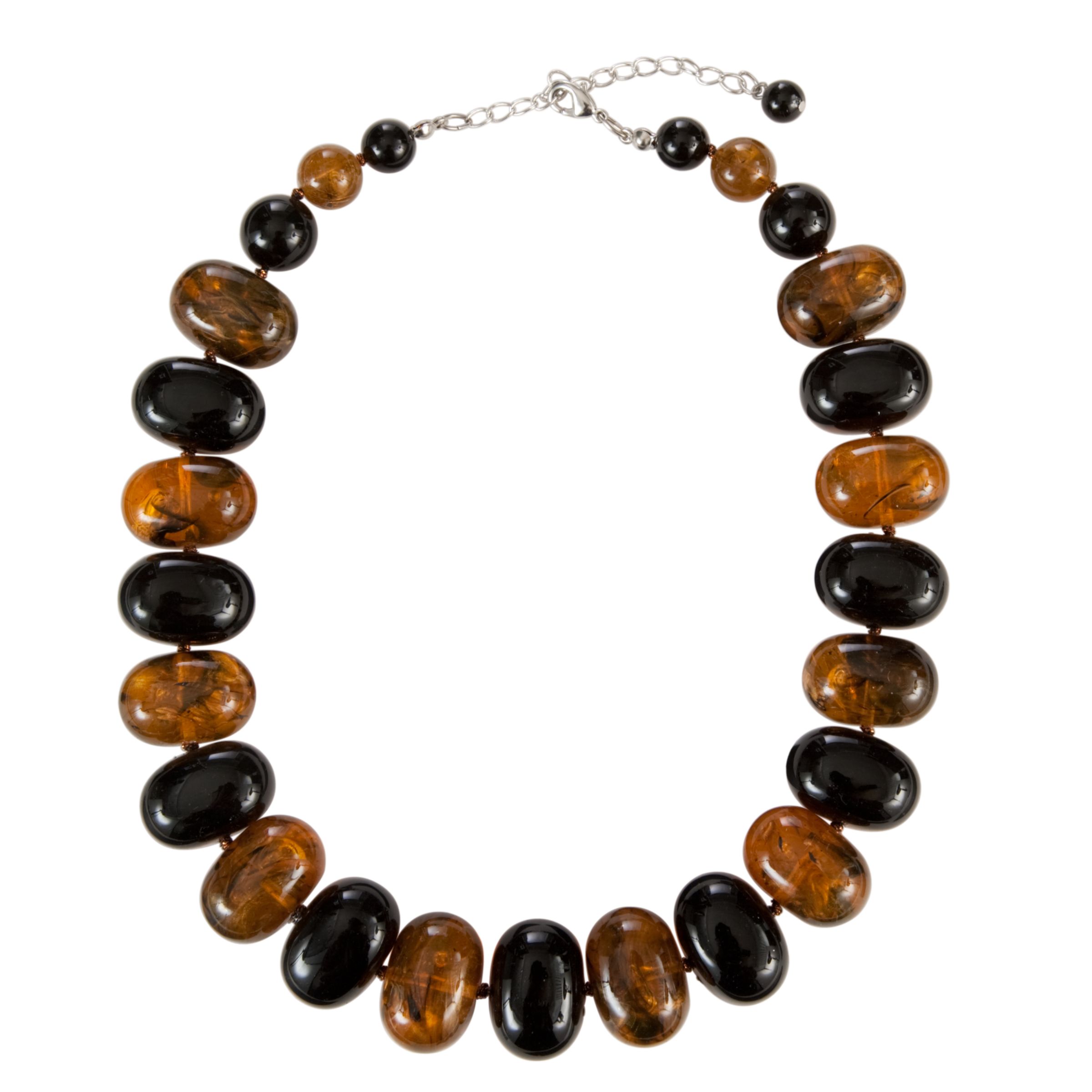 John Lewis Nordic Tortoise Potato Beaded Necklace