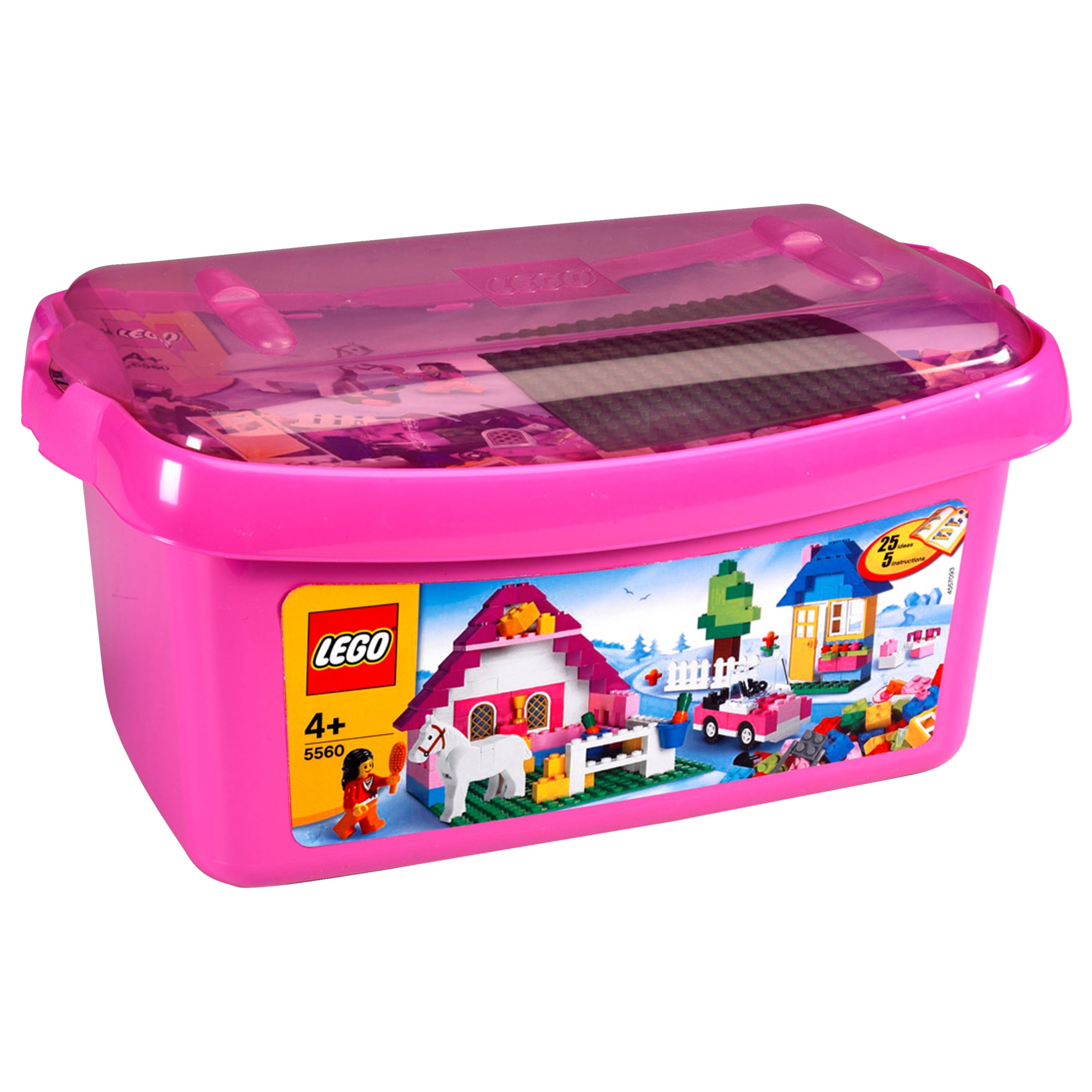 Lego Large Brick Box, Pink