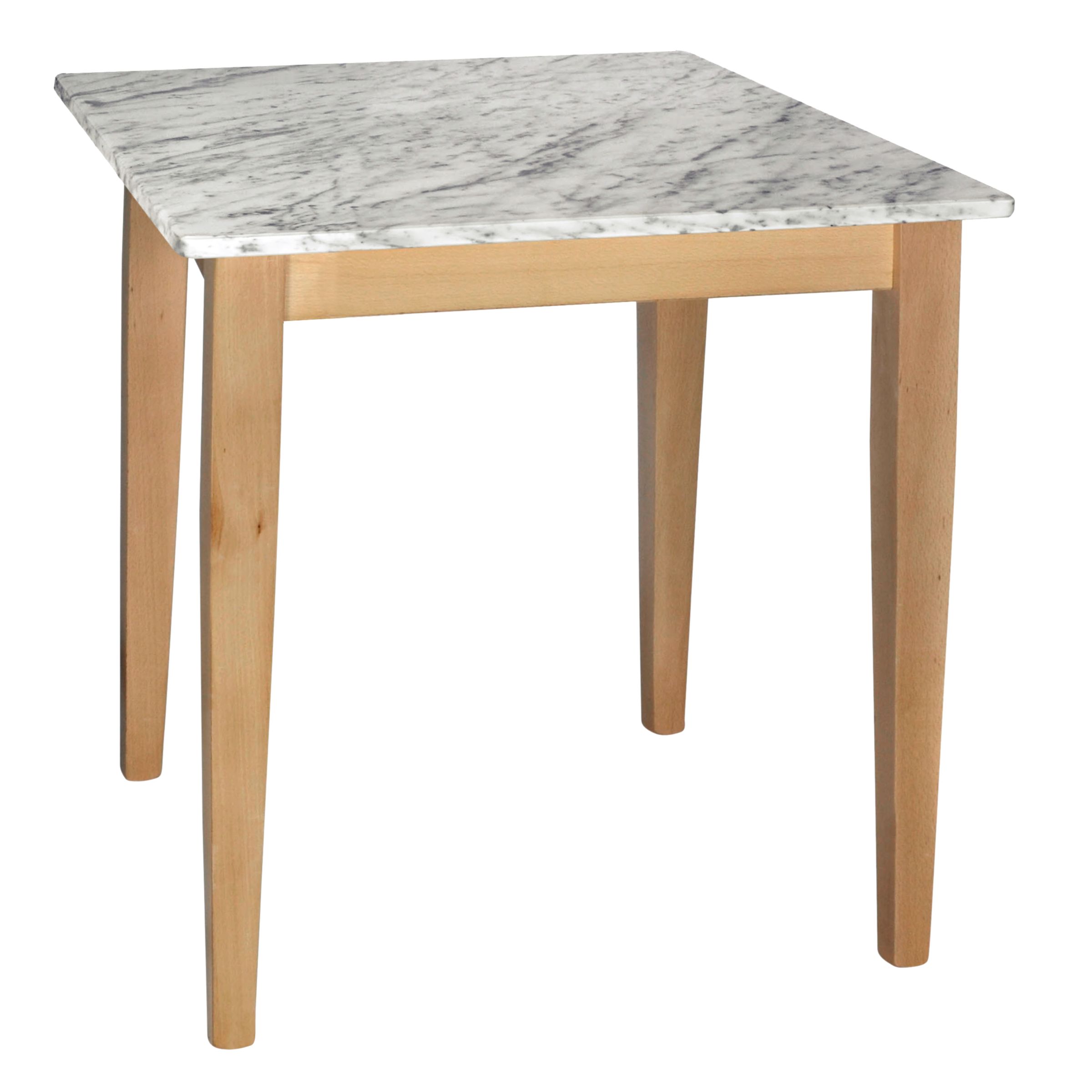 HND Katrina Square Dining Table, Carrara